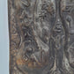 Antike Jüdische Bronze Treibarbeit, Rückseite Hebräische Schriften