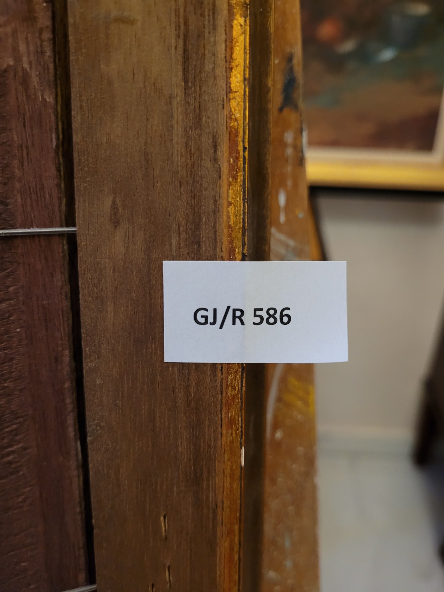 Deutsche Schule (XX) Ölgemälde Hühnerfarm Handsigniert 33x40cm