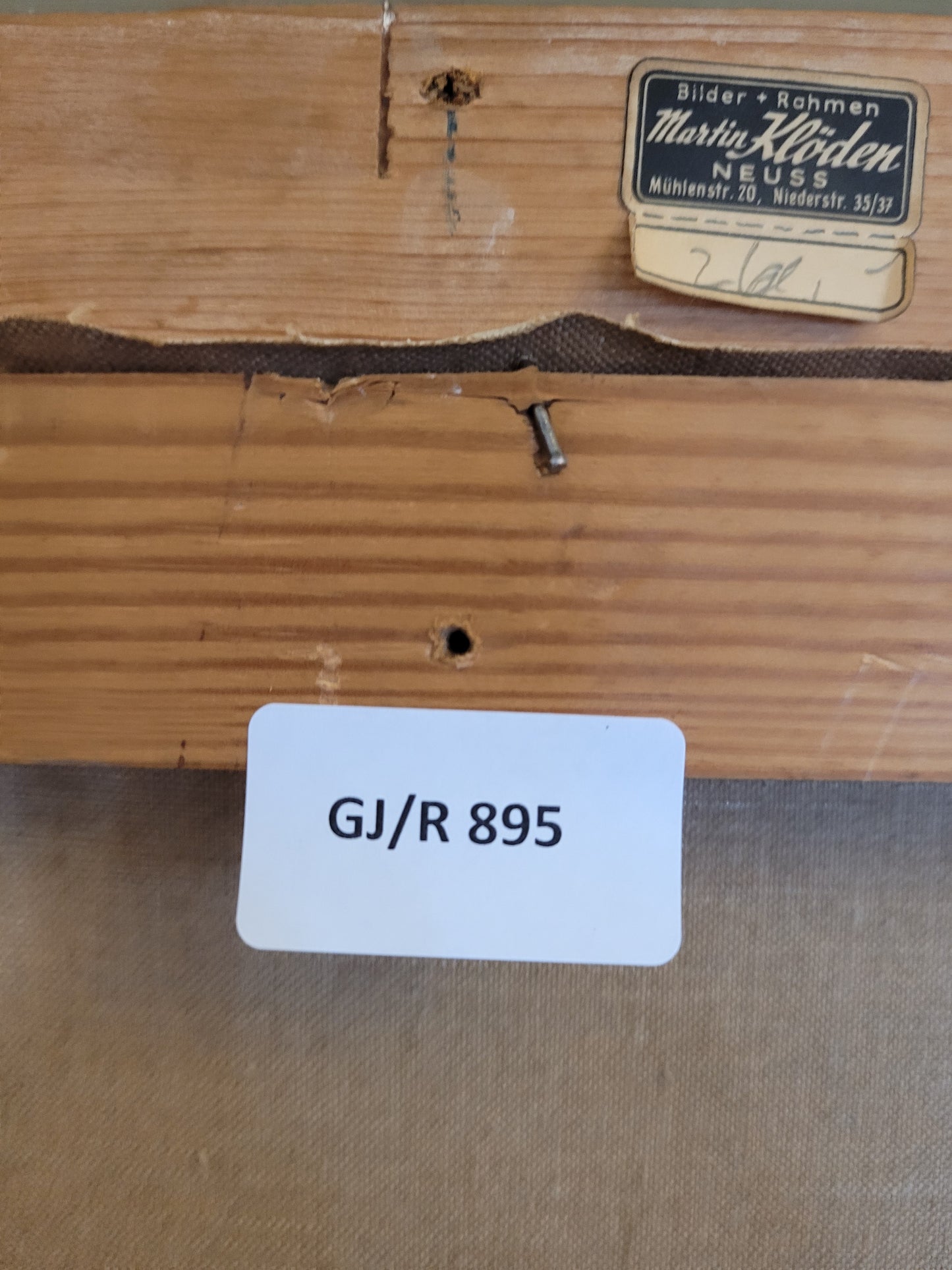 Lendvaj (XX) Ölgemälde Handsigniert Zartes Blumenstillleben 60x50cm