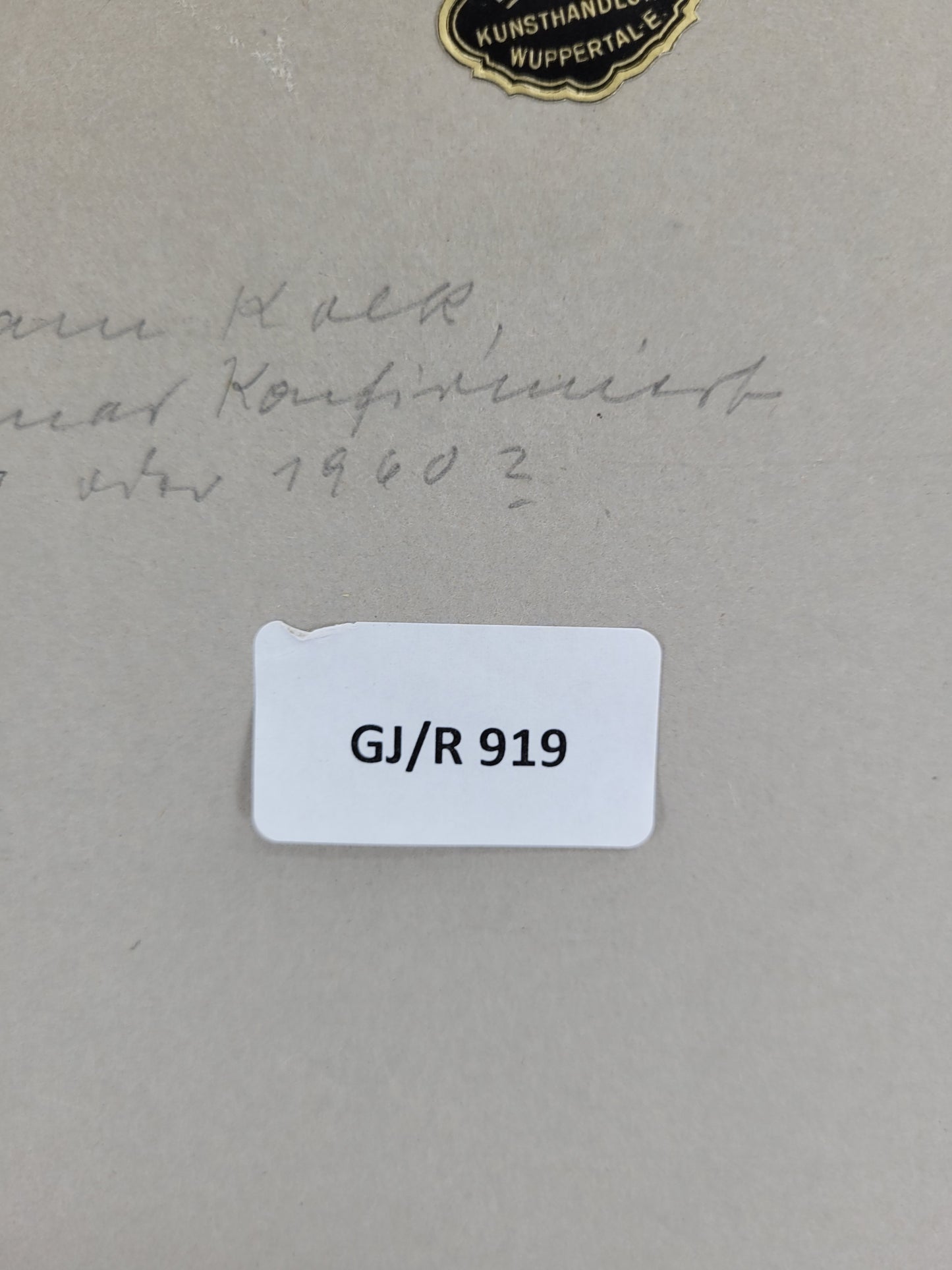 Julius Wolff (XX) Original Holzschnitt Alte Kirche im Dorf