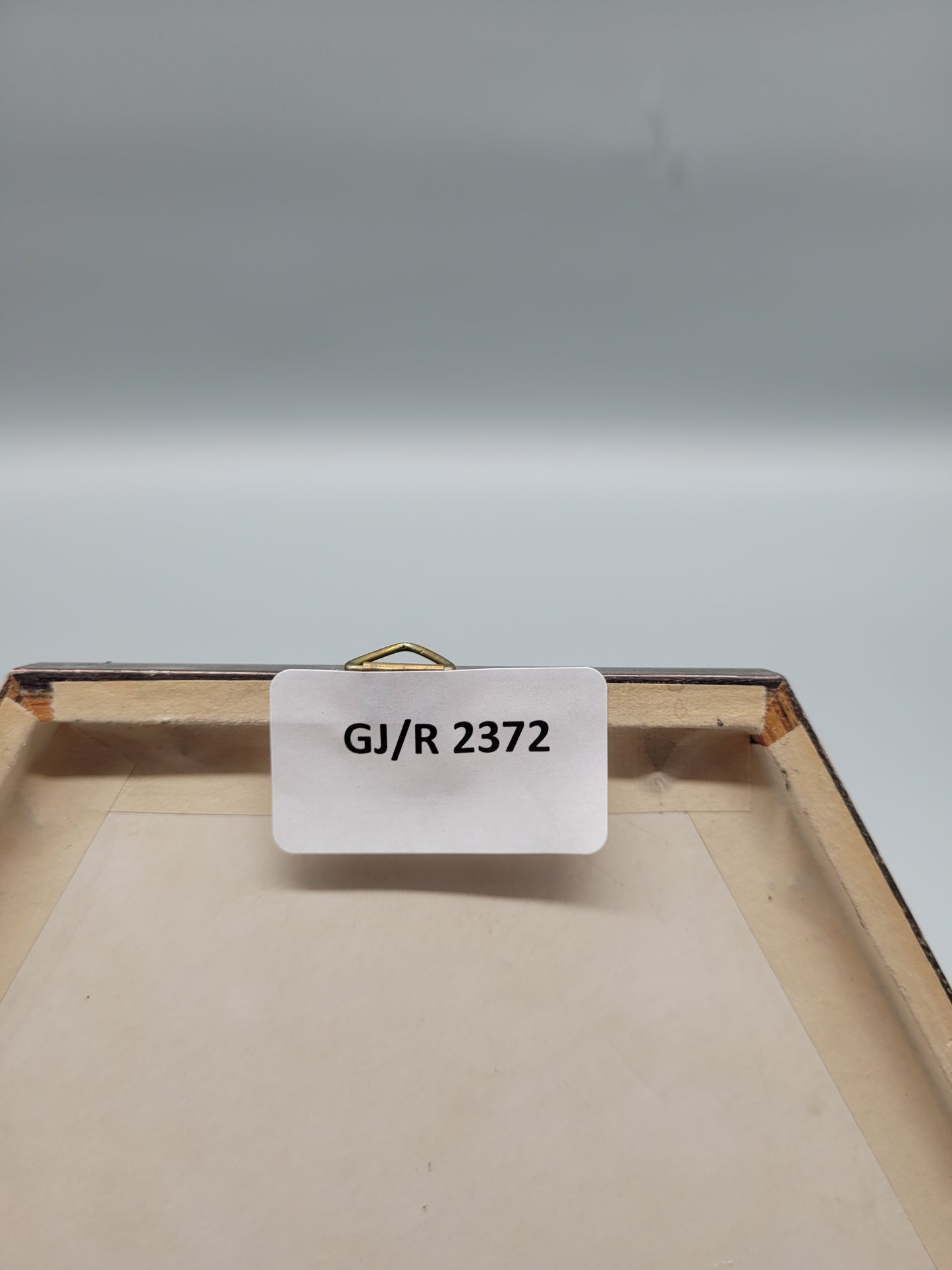 Antike Lupenmaleri aus Porzellan: Porträt eines älteren Herrn