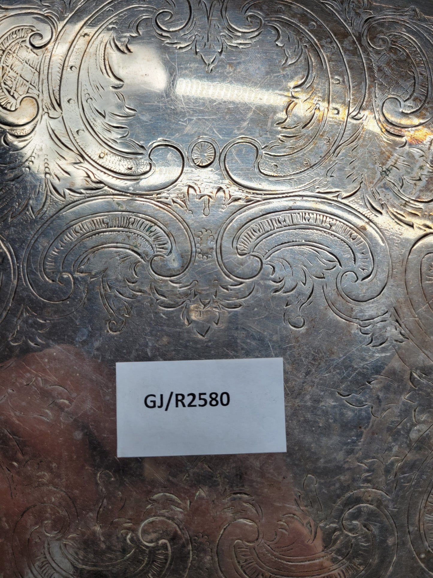 Antike Sheridan Silber. Co, Versilbertes Tablett