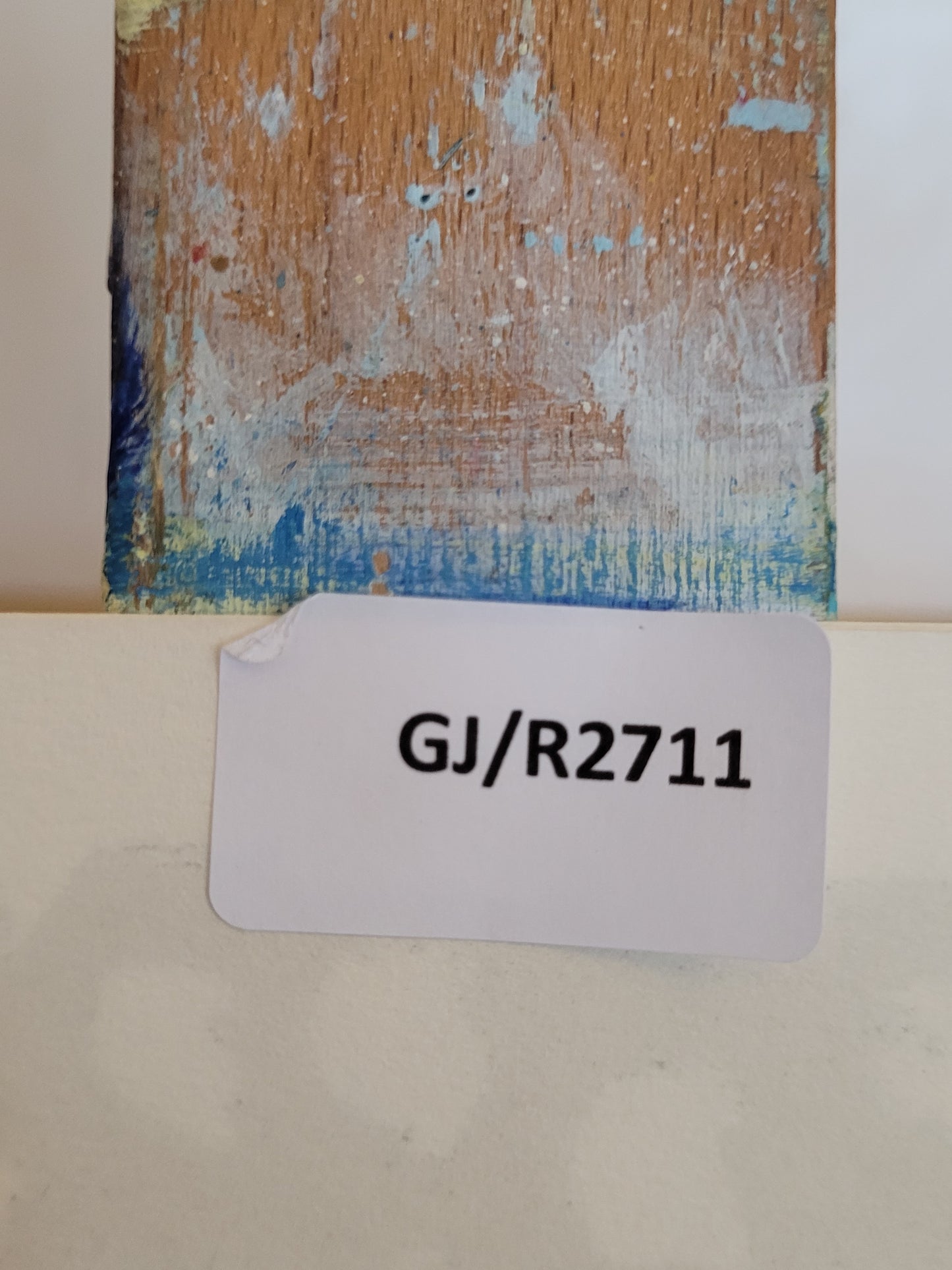 Willi Dirx (1917-2002) Original Holzschnitt asiatische Dorfansicht