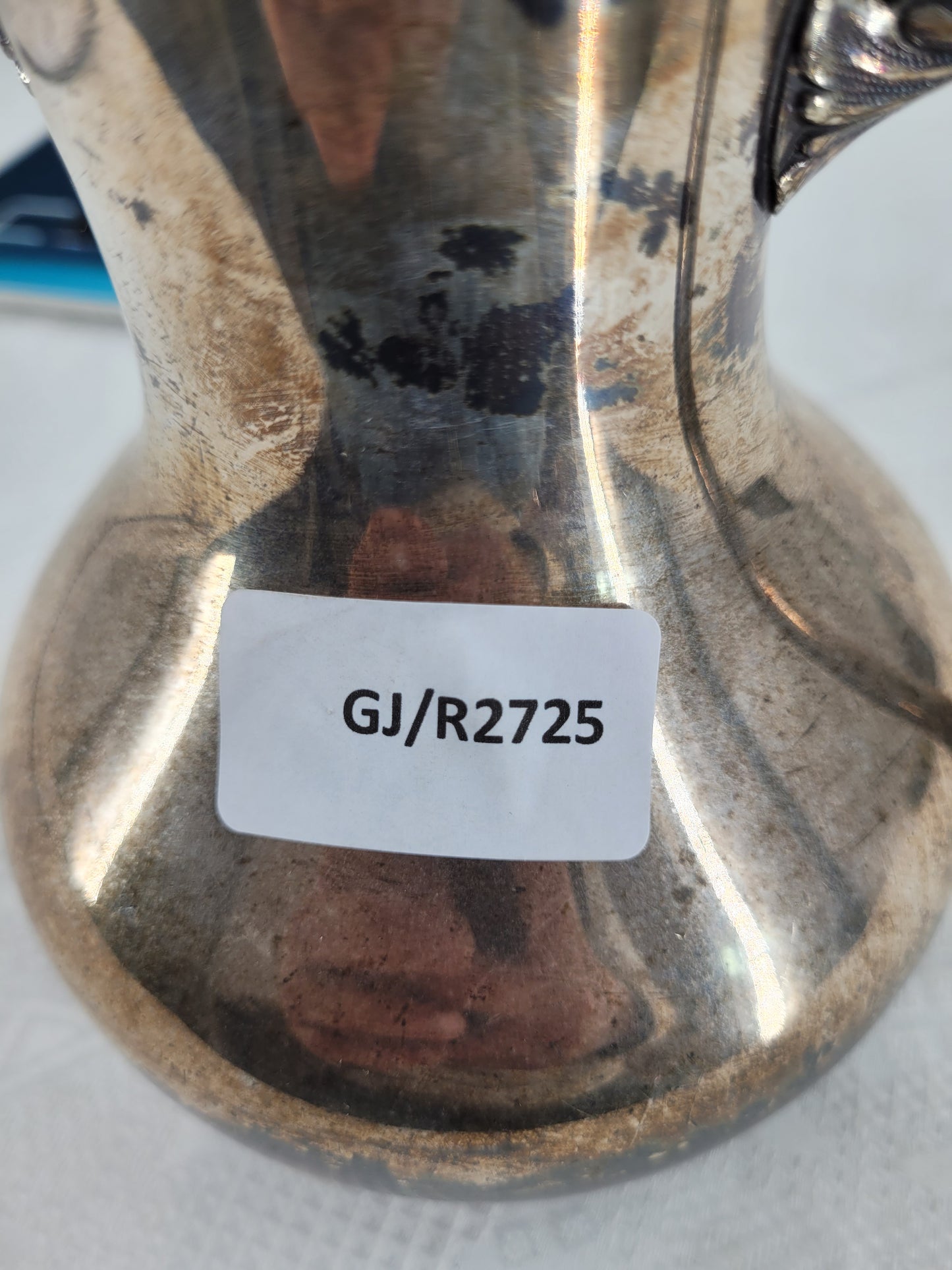 Europäische Meistermarke EP, Versilberte Mokkakanne im Jugendstil