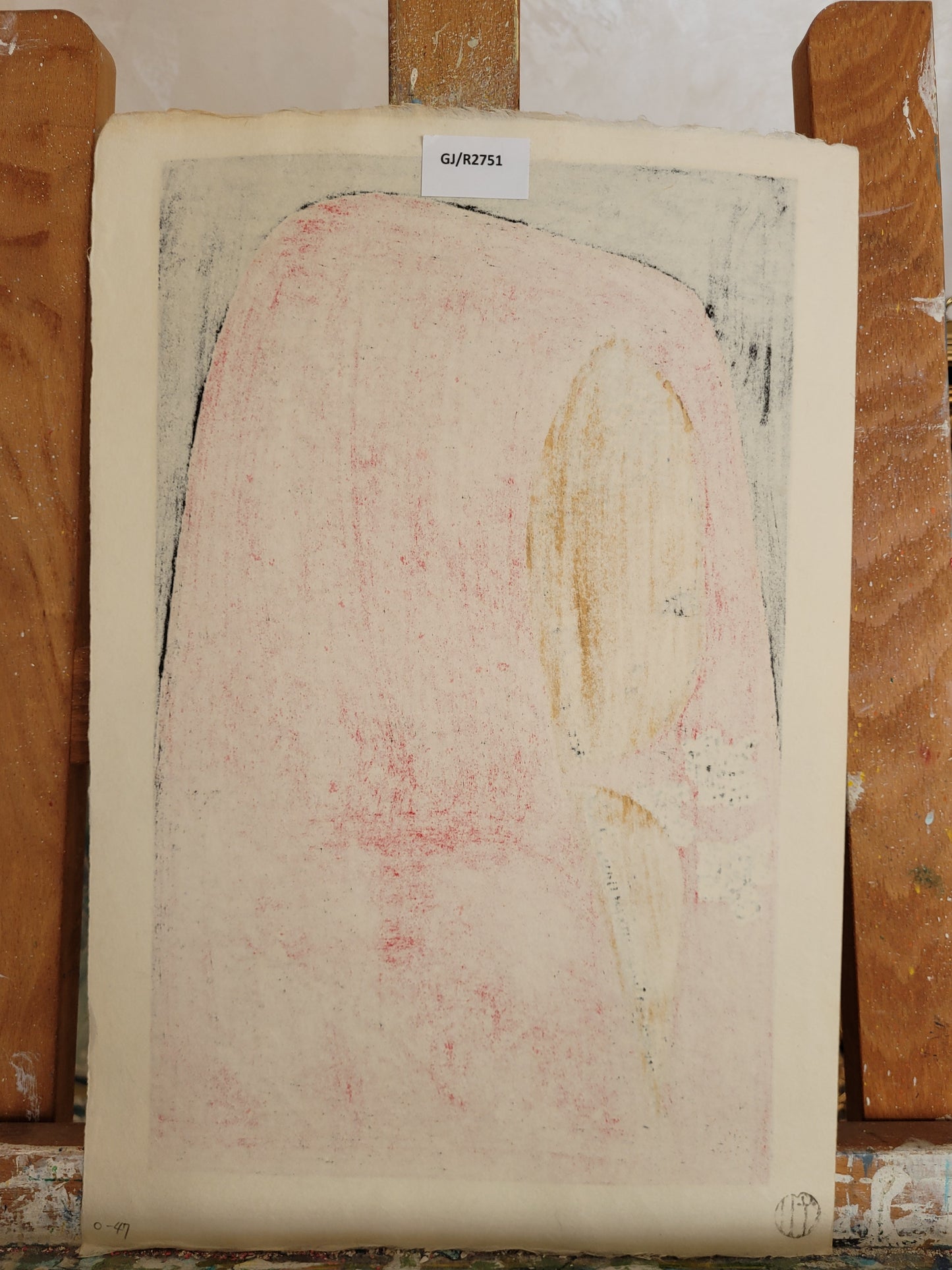 Kawano Kaoru (1916-1965) Original Farbholzschnitt Rotkäppchen