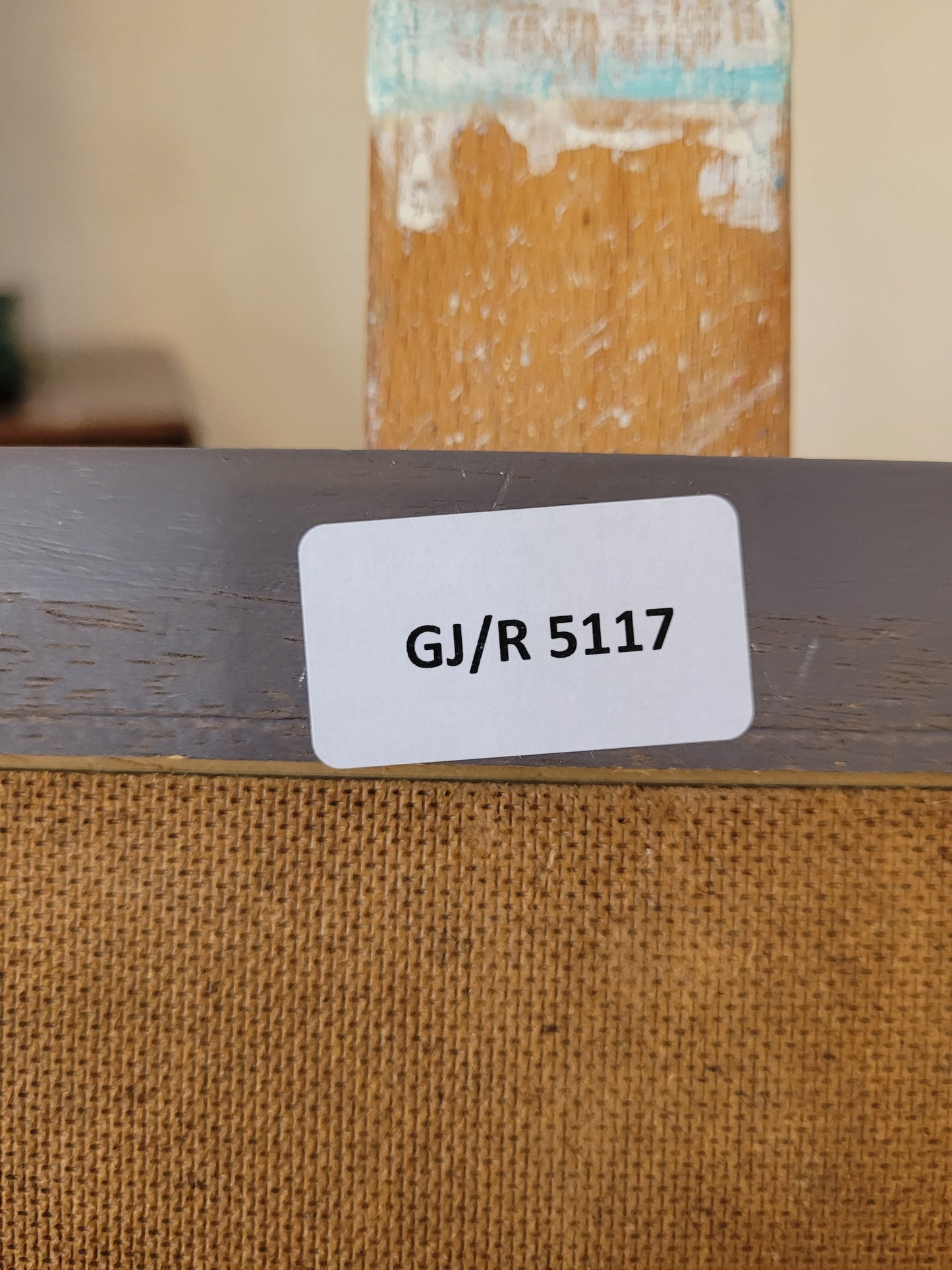 Sommerliche Original Grafik (XX) Dame auf Kaffeetasse Melani 75x55cm