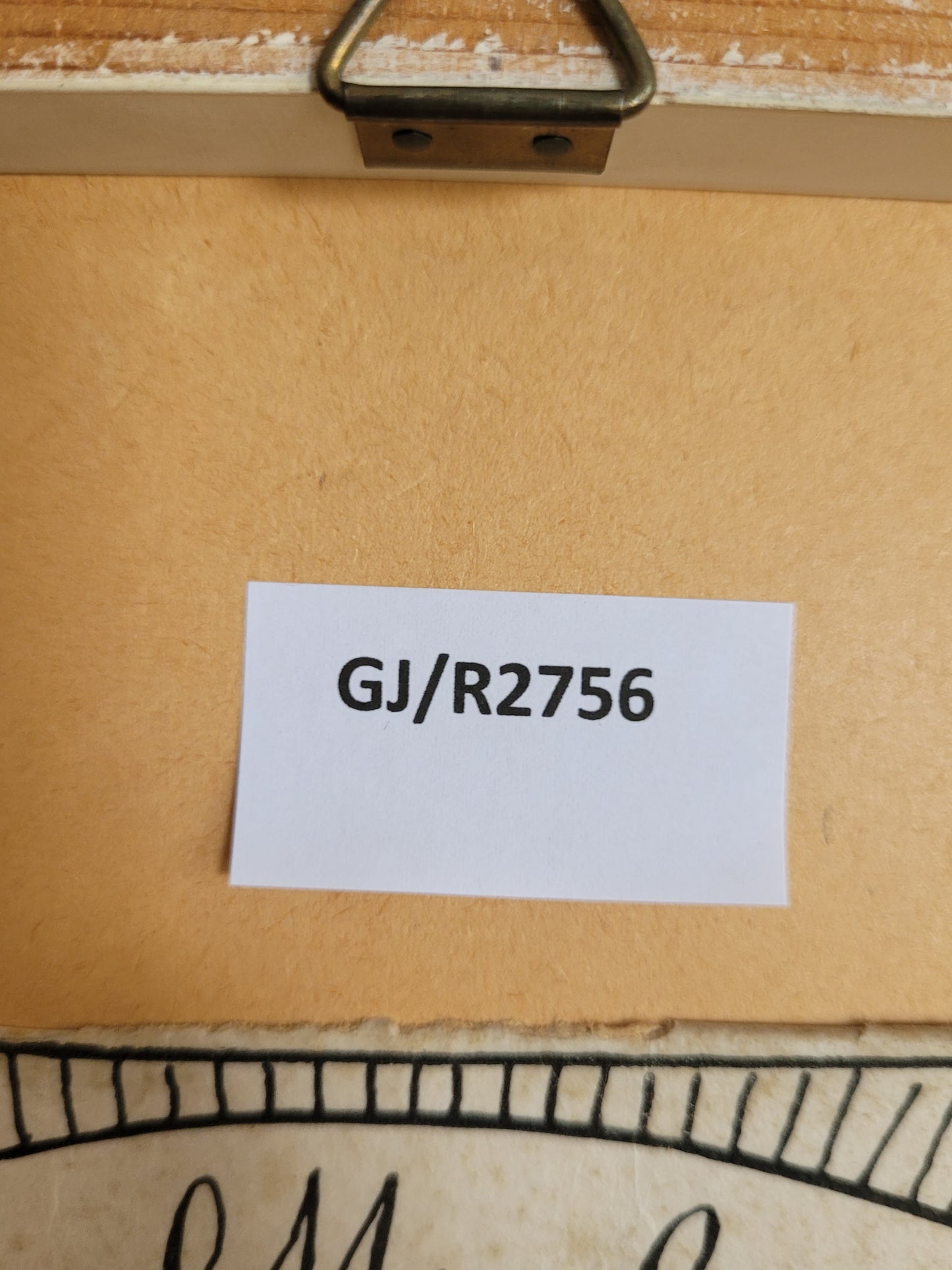 Hans Thoma Radierung Geflügeltes Schneckenfabelwesen mit Putto