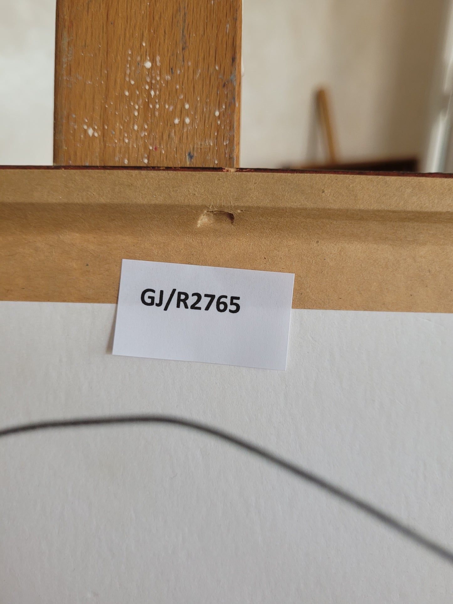 Original Radierung hinter Glas Großer Eingang zur Kathedrale 55x40cm