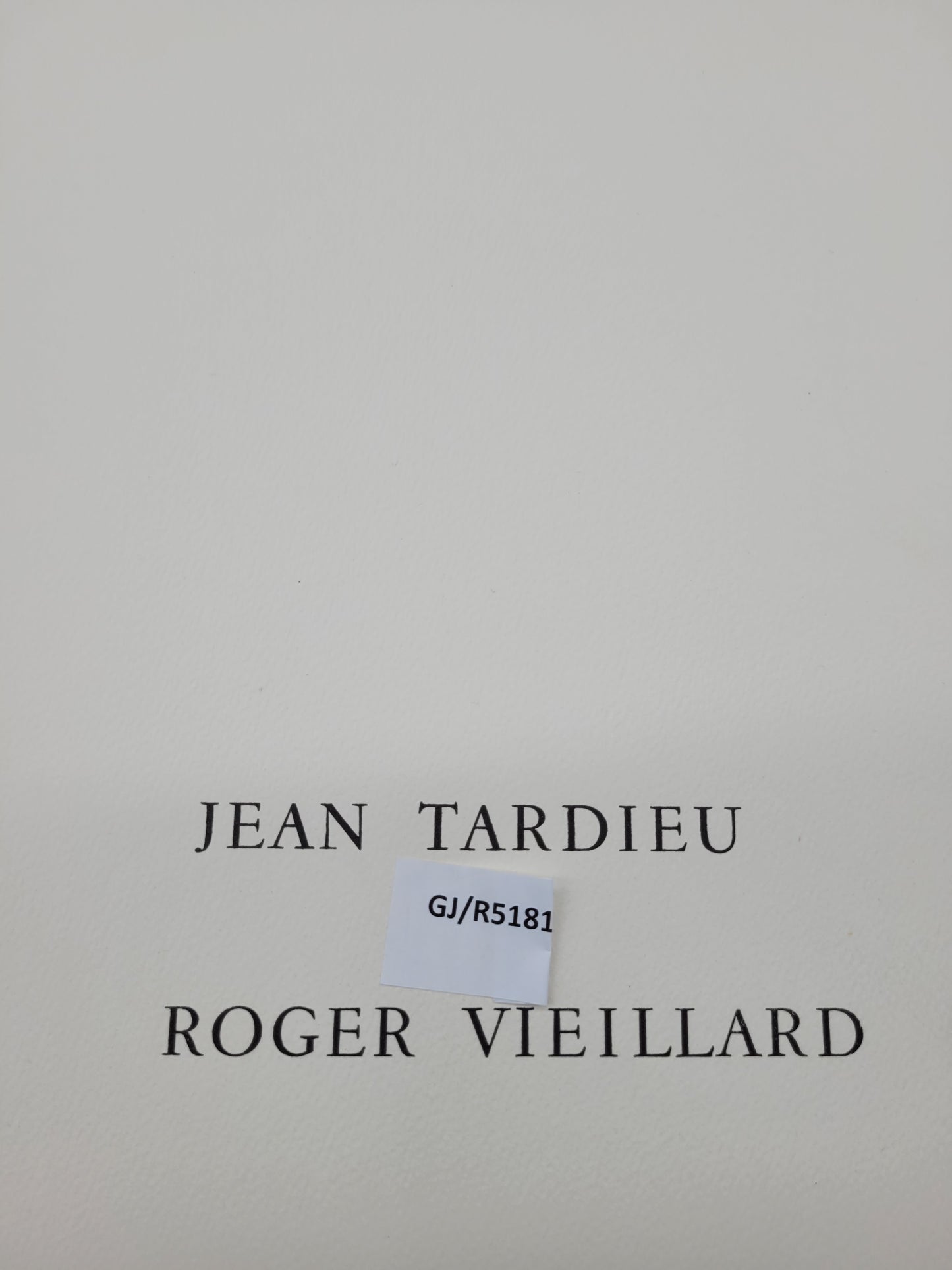 Roger Vieillard (1907-1989) Original Radierung Ville Ripuaire