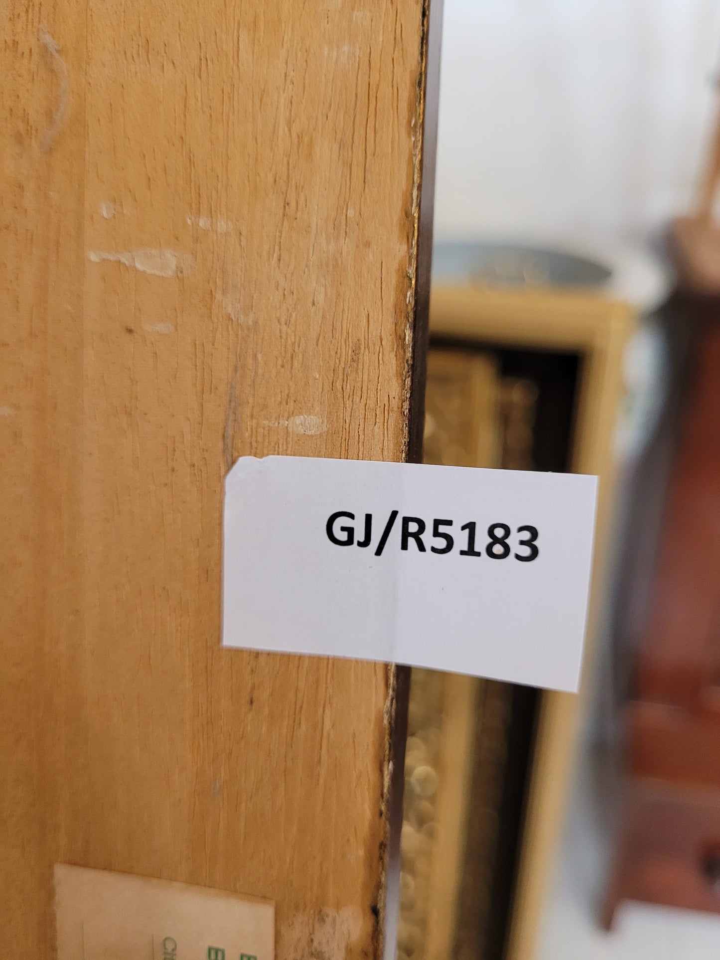 Resch (XX) Ölgemälde Idyllische Flusslandschaft mit Blick in die Ferne