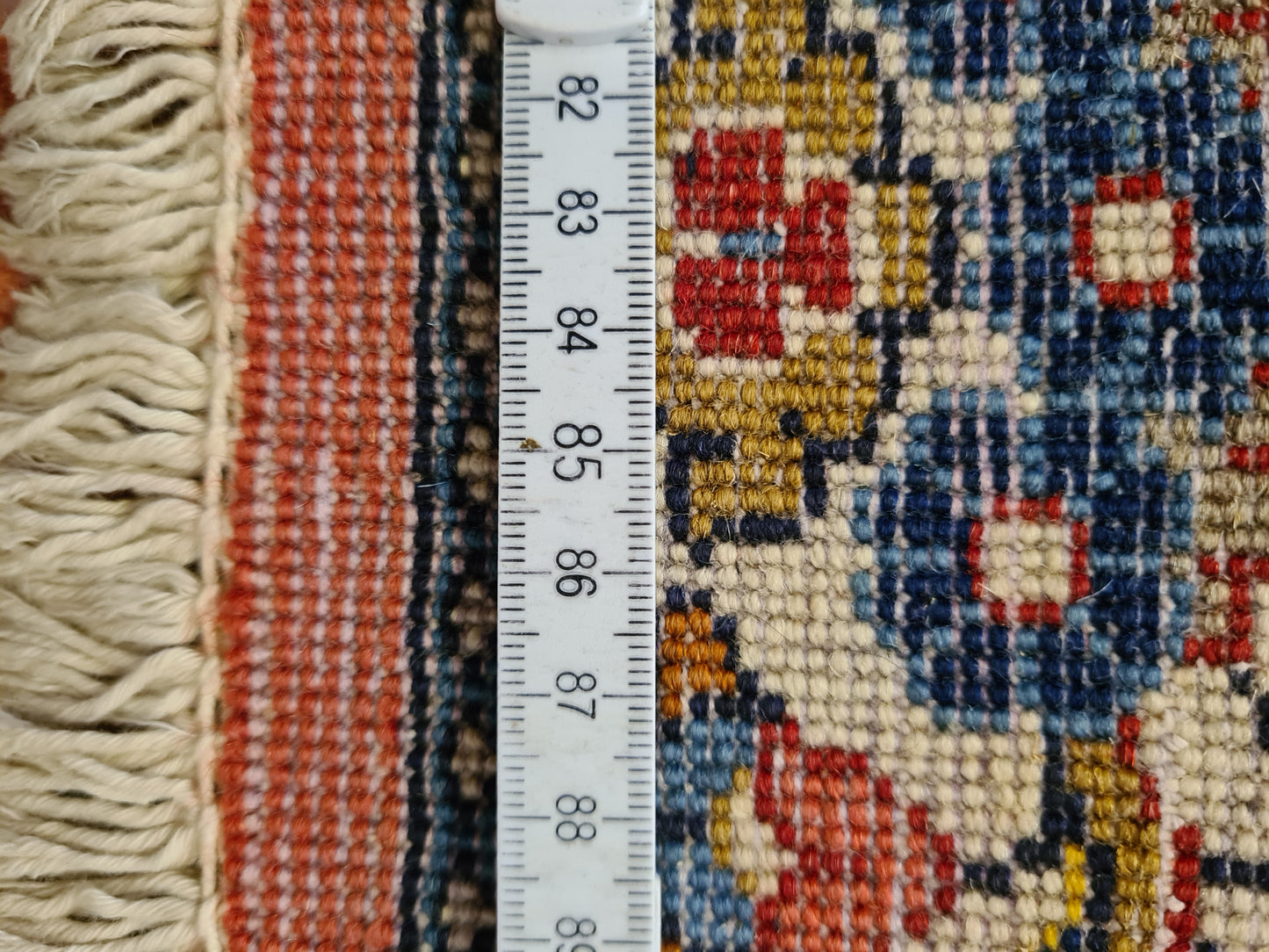 Feiner Handgeknüpfter Perser Sarough Orientteppich 135X69cm