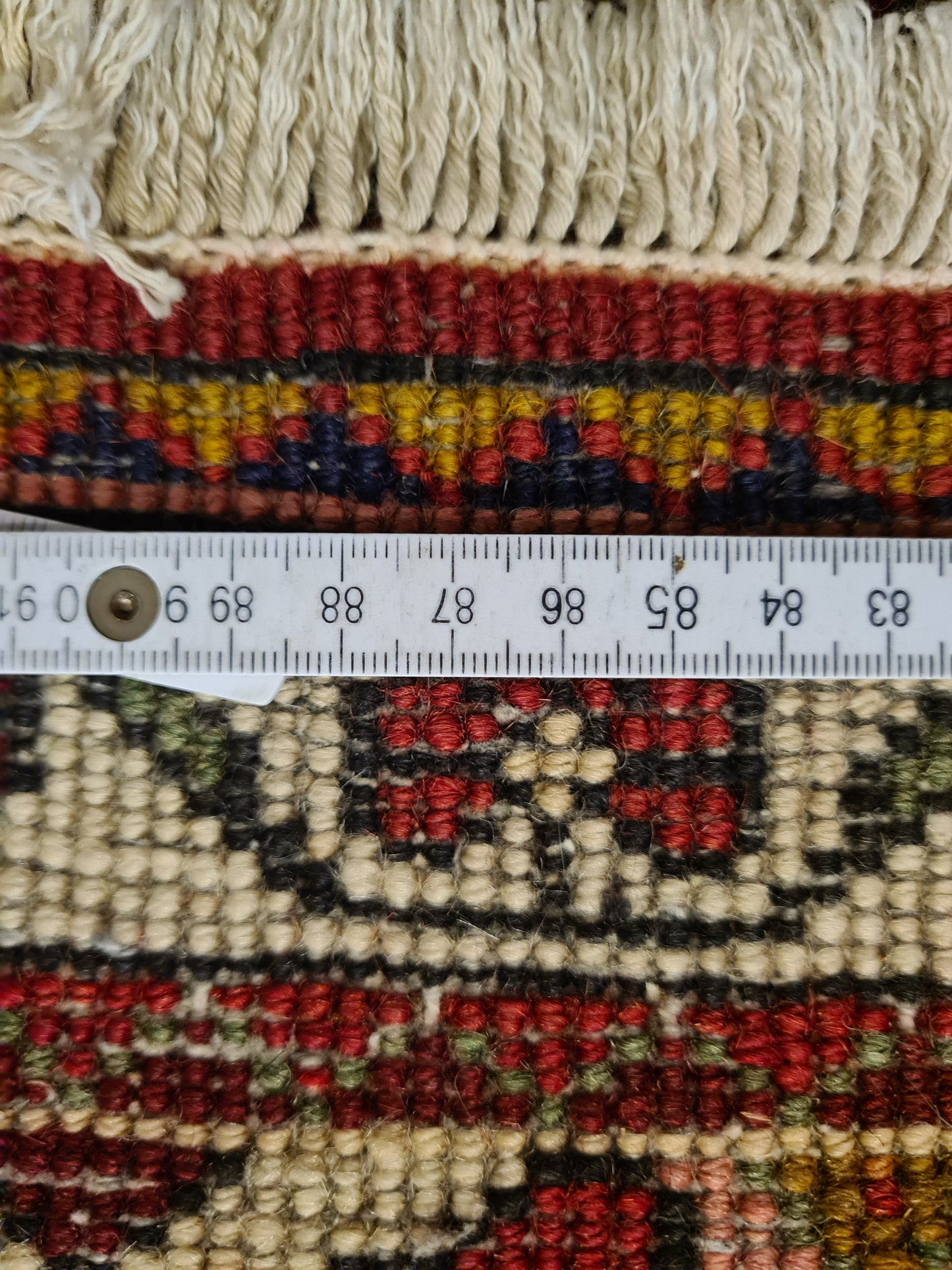 Feiner Handgeknüpfter Perser Malaya Orientteppich mit Blumenmotiv 105X70cm