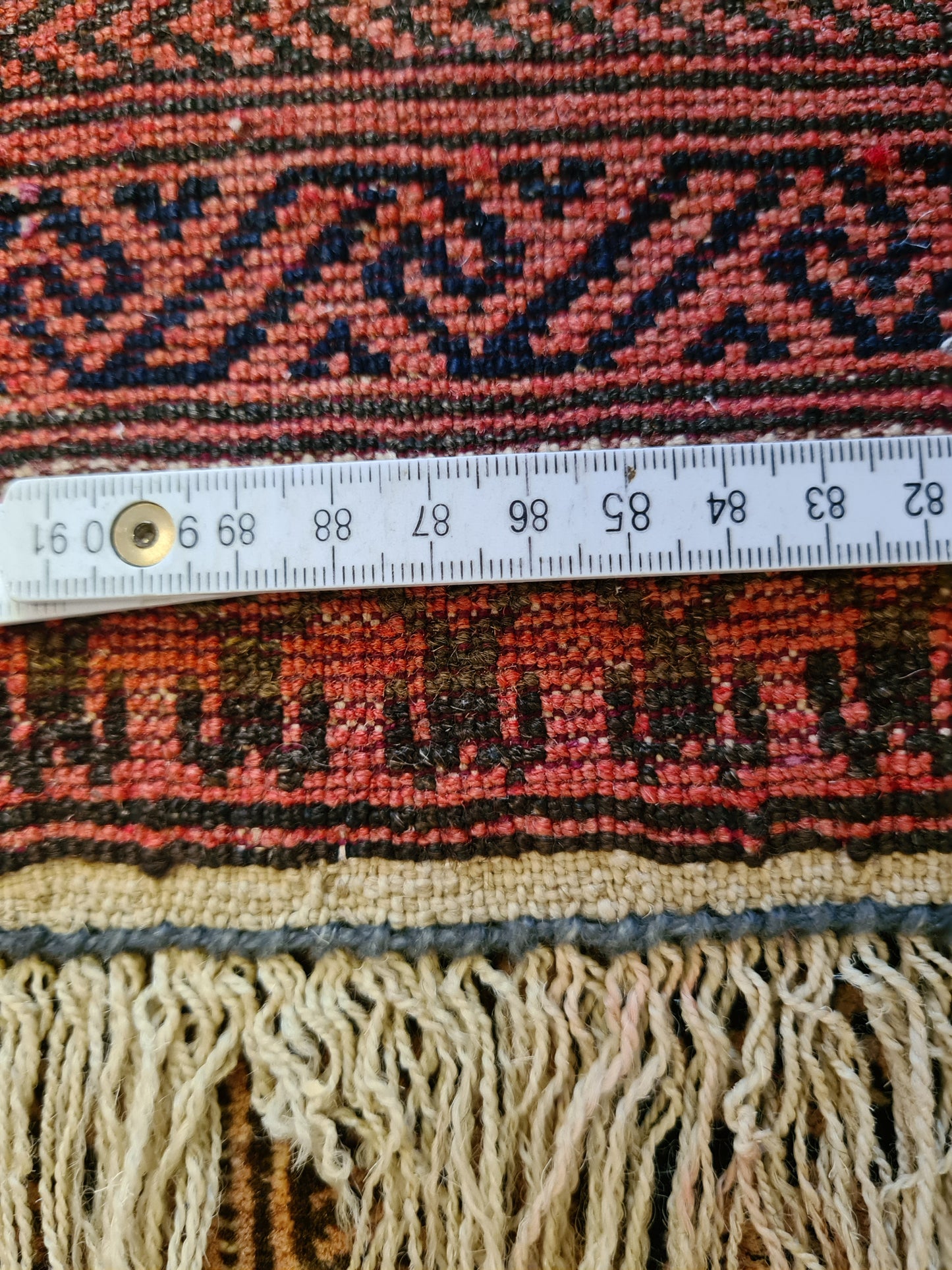 Antiker Handgeknüpfter Perser Belutsch Orientteppich 140X92cm