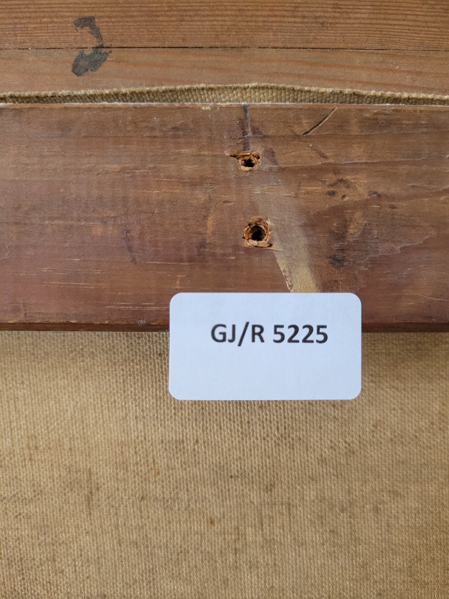 Ölgemälde Gemälde Europäische Schule (XX) Blühende Landschaft