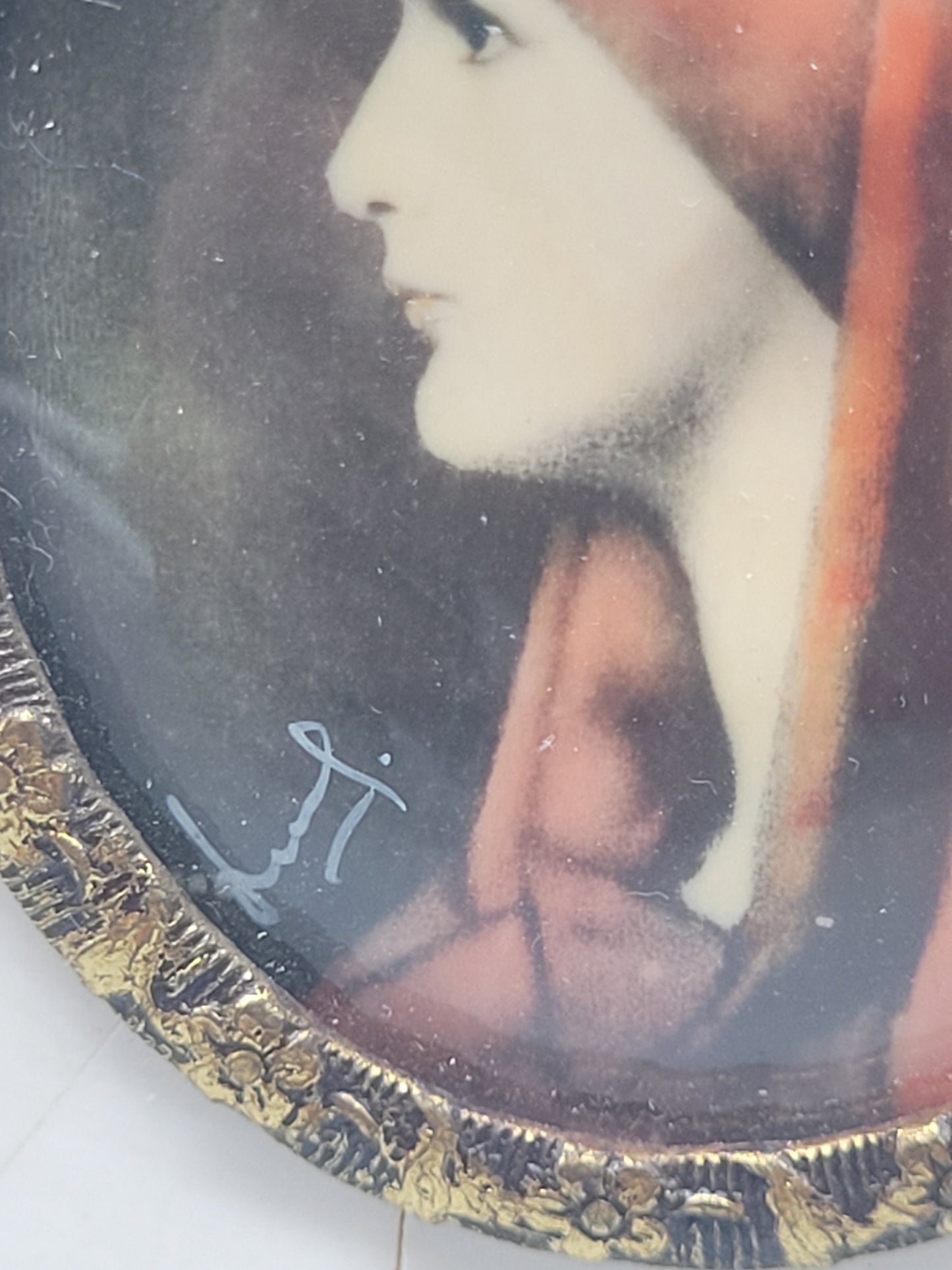 Miniatur-/Lupenmalerei Portraitmalerei Fabiola von Rom