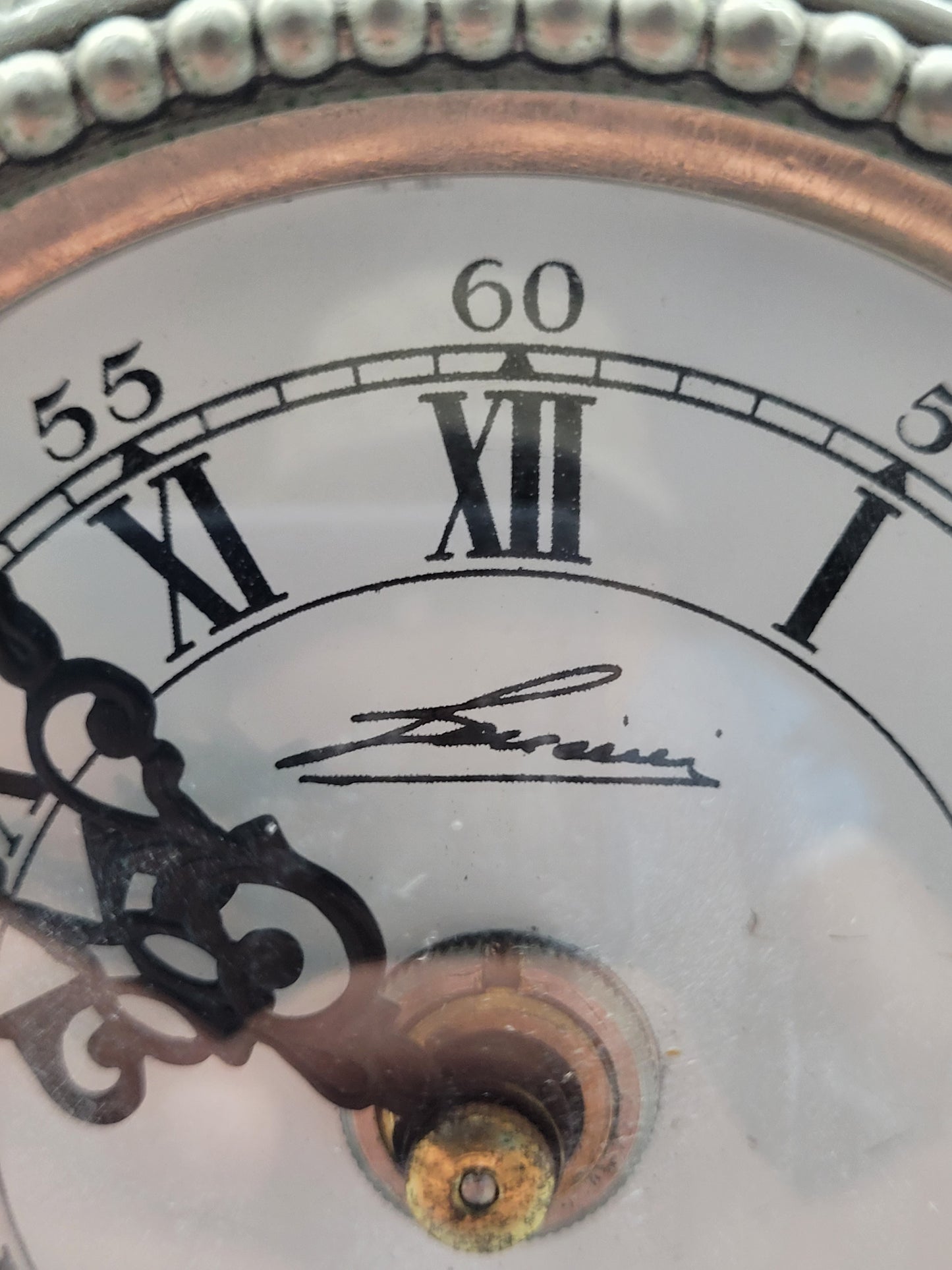 Rokoko Vintage Kamin-/Tischuhr