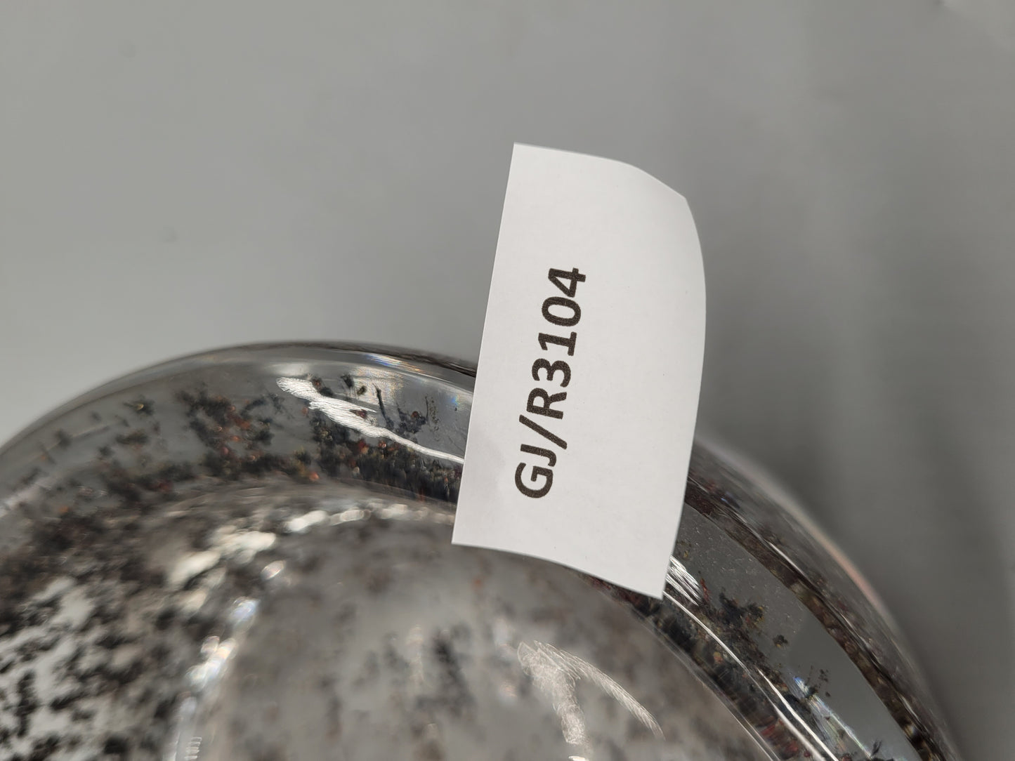 Set aus 2 Midcentury Designer Glasschalen im Retro Design