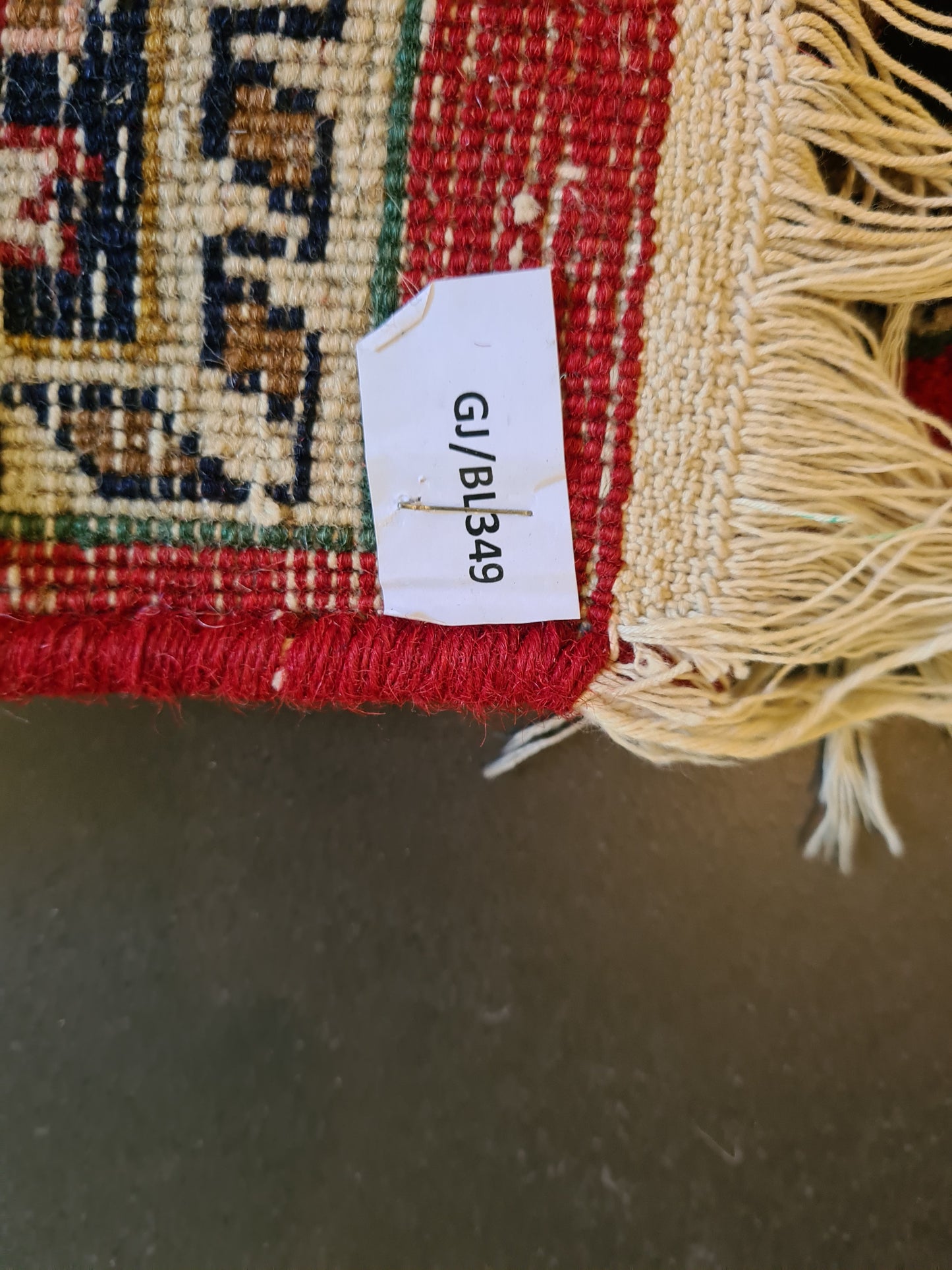 Feiner Handgeknüpfter Sarough Orientteppich aus Indien 171x122cm