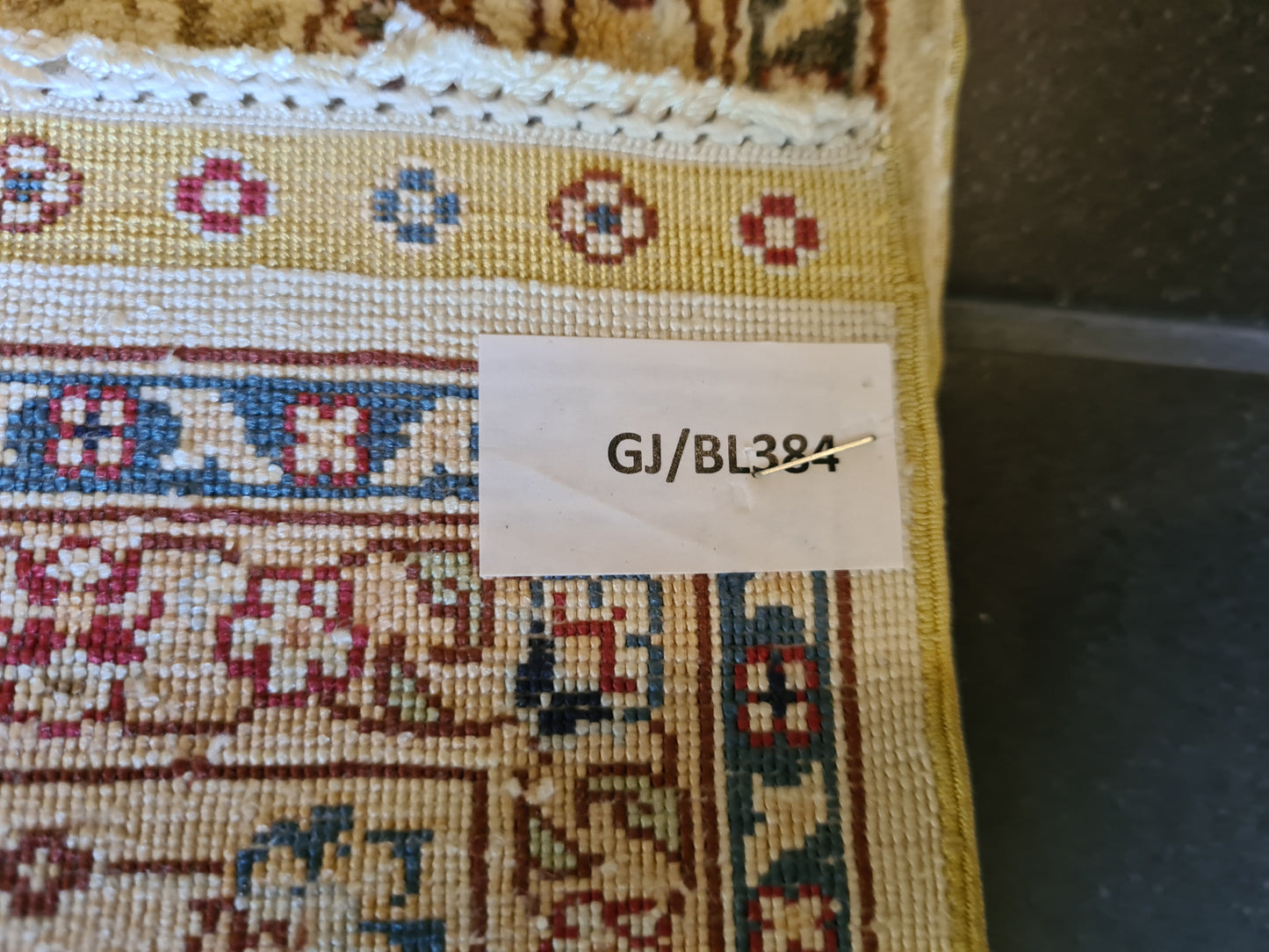 Wertvoller Handgeknüpfter Hereke Seidenteppich aus Türkei 125x79cm