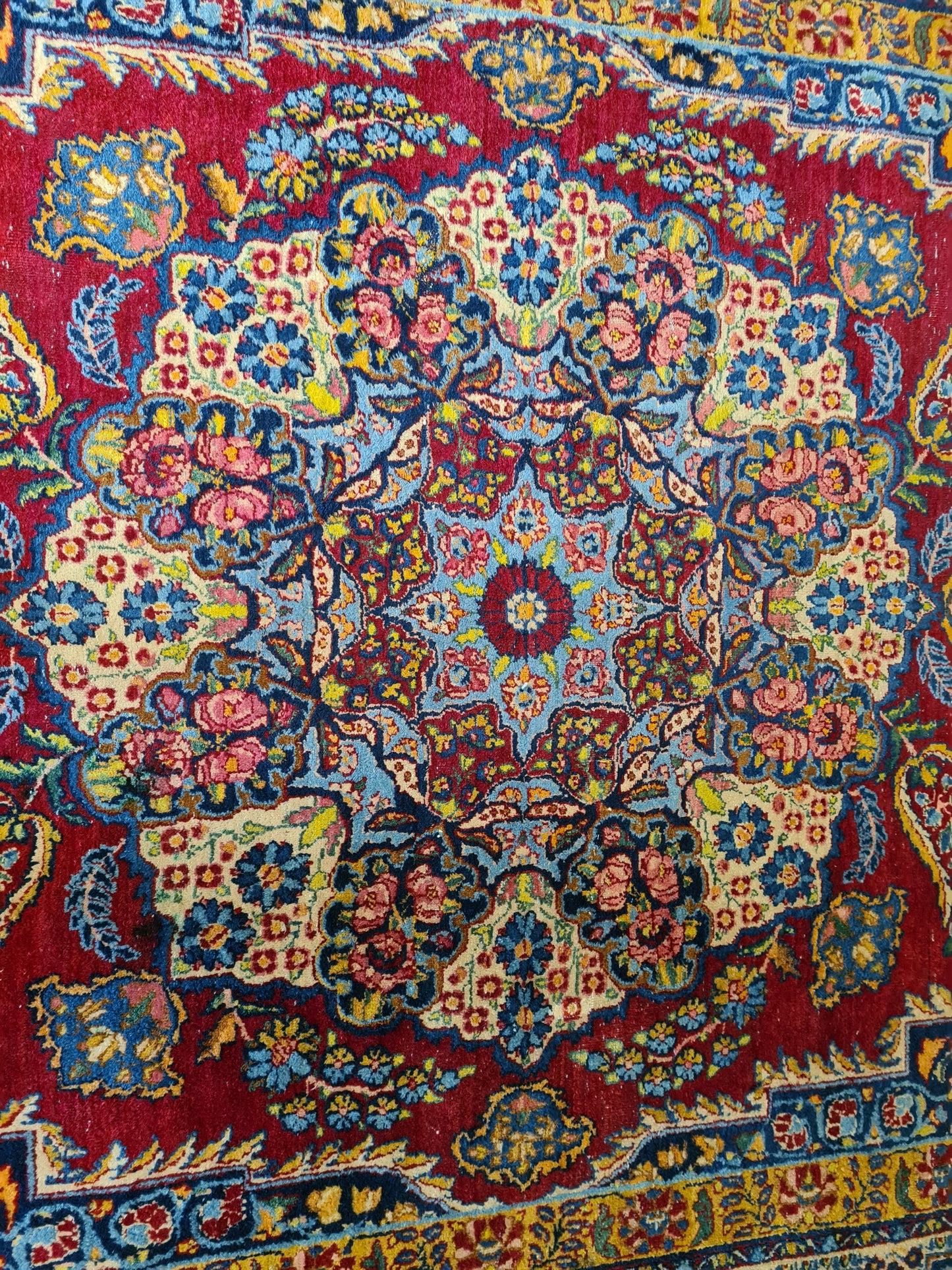 Königsfeiner Laver Kirman Orientteppich Perser Teppich 323x192cm