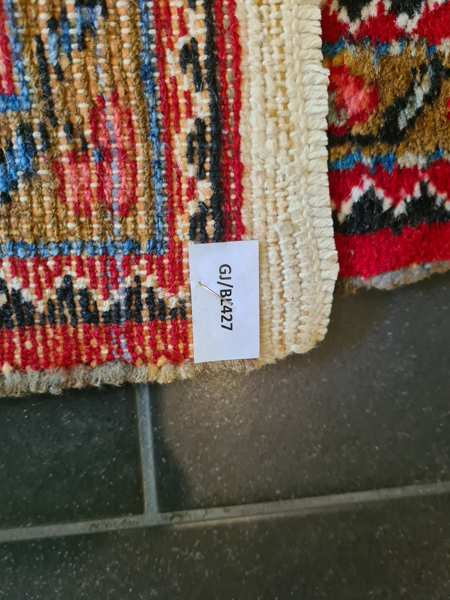 Handgeknüpfter Sarough Lillian Orientteppich Sammlerstück 127x70cm