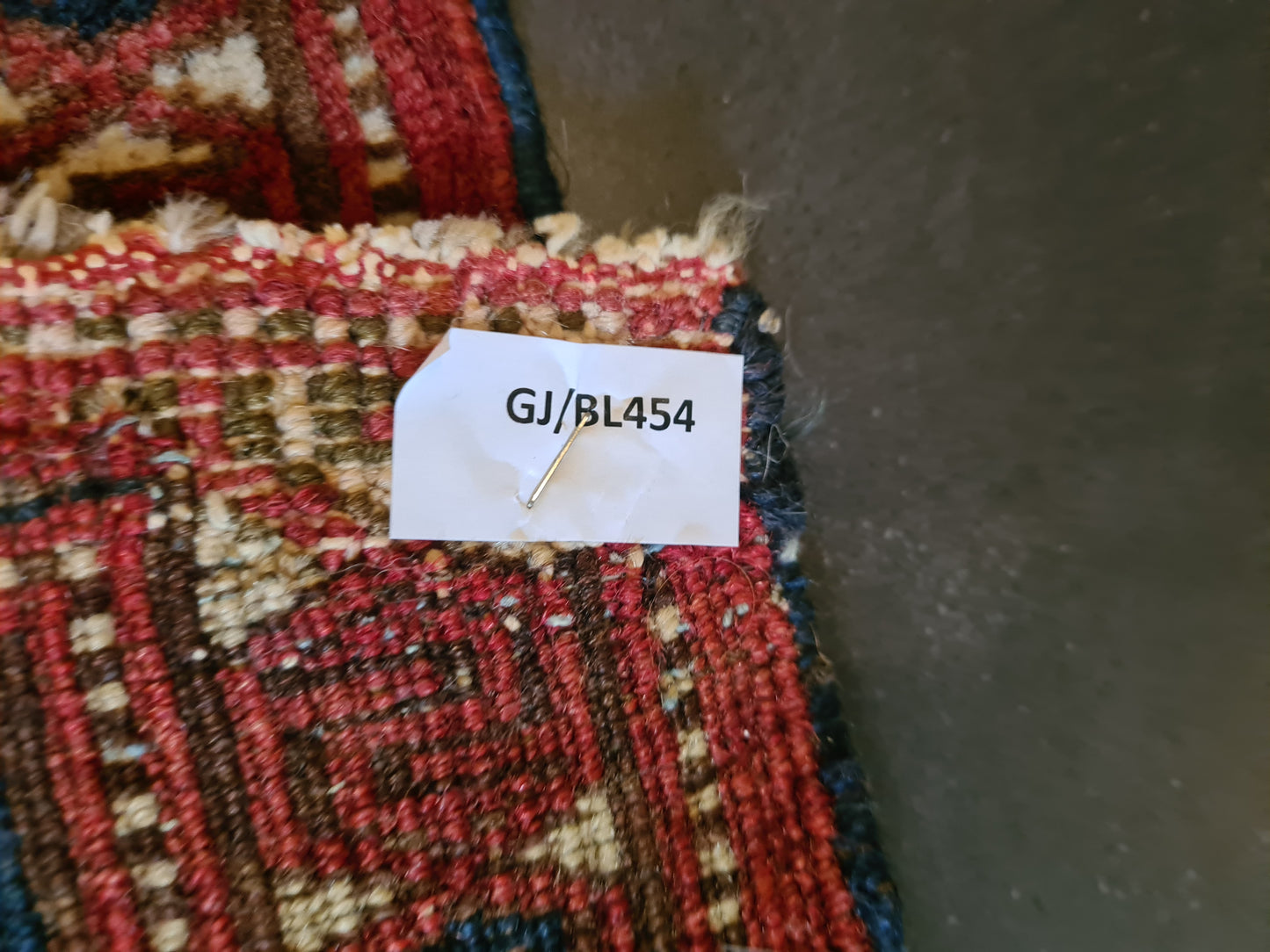 Seltener Antiker Turkman Art Deco Orientteppich Sammlerstück 186x138cm