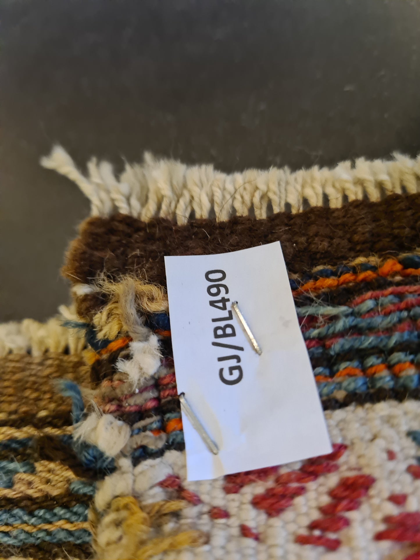 Handgeknüpfter Sumack Kelim Orientteppich 108x58cm