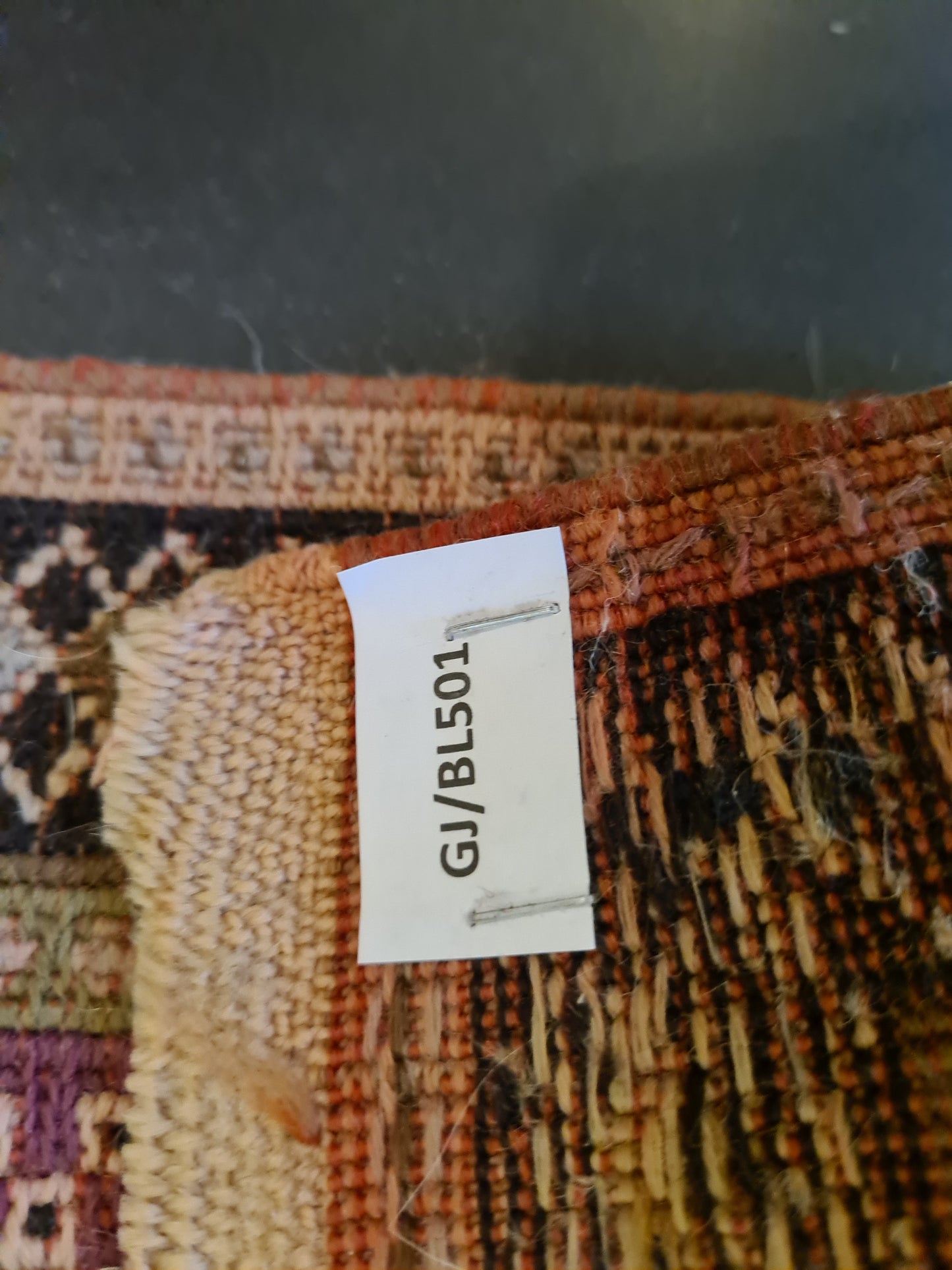 Antiker Handgeknüpfter Sumack Kasak Orientteppich Kaukasus 86x60cm