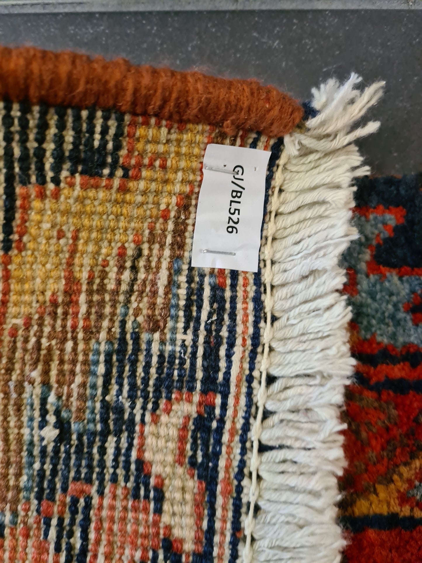 Handgeknüpfter Perser Heris Läufer Feinste Qualität 328x104cm