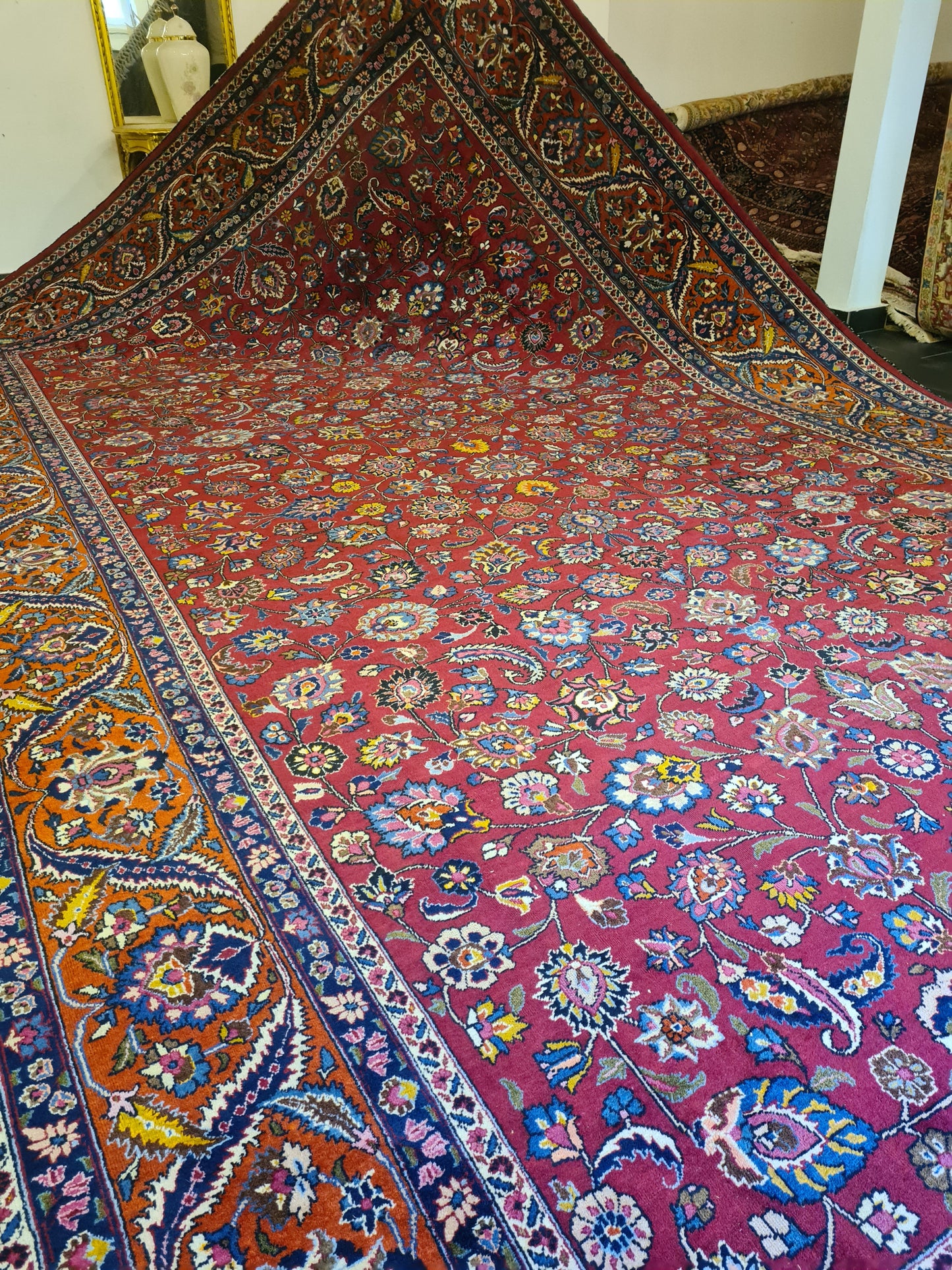 Handgeknüpfter Meshad Perser Orientteppich Königlich 505x304cm