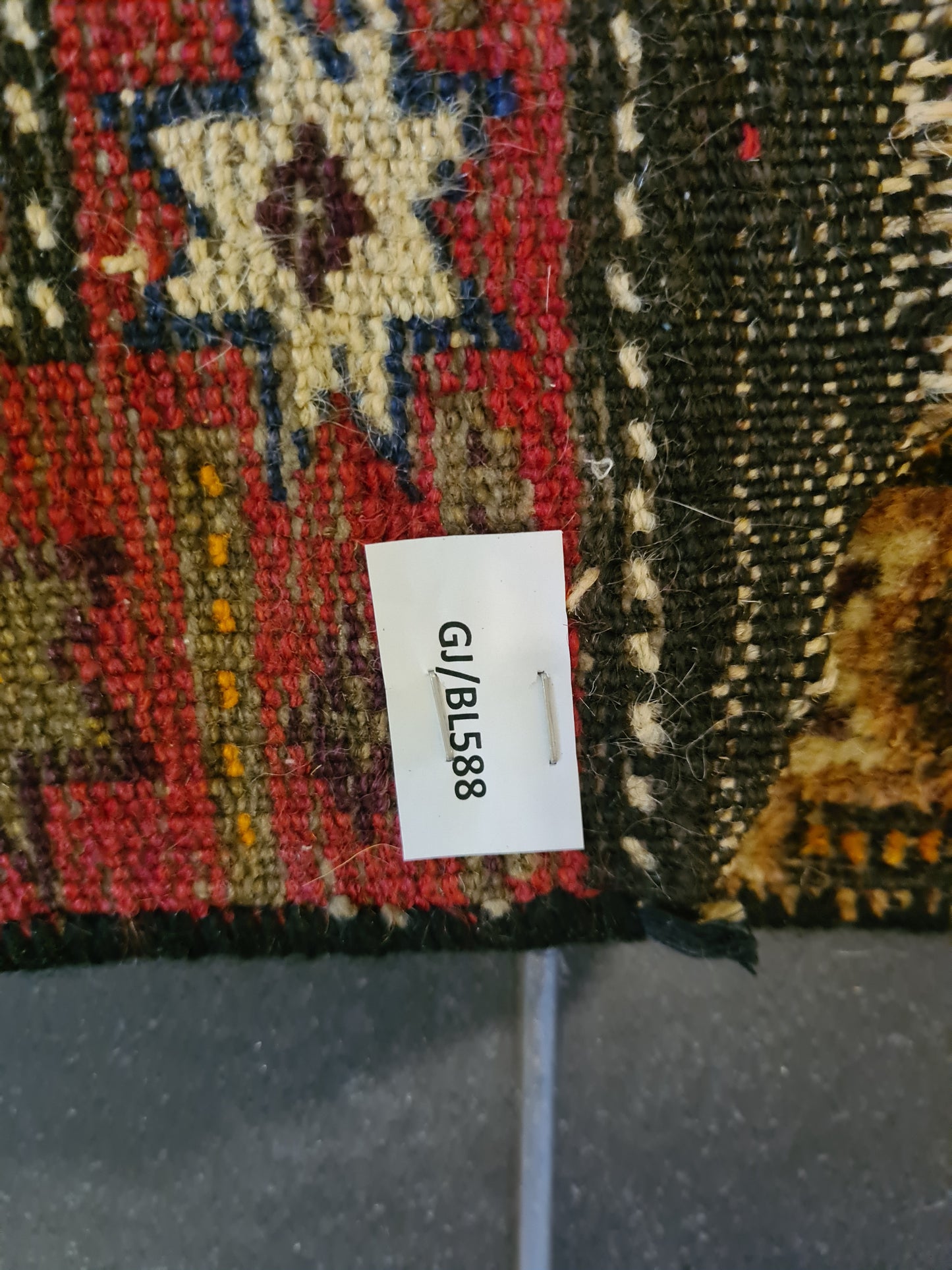 Antiker Handgeknüpfter Belutsch Orientteppich Sammlerstück 100x50cm