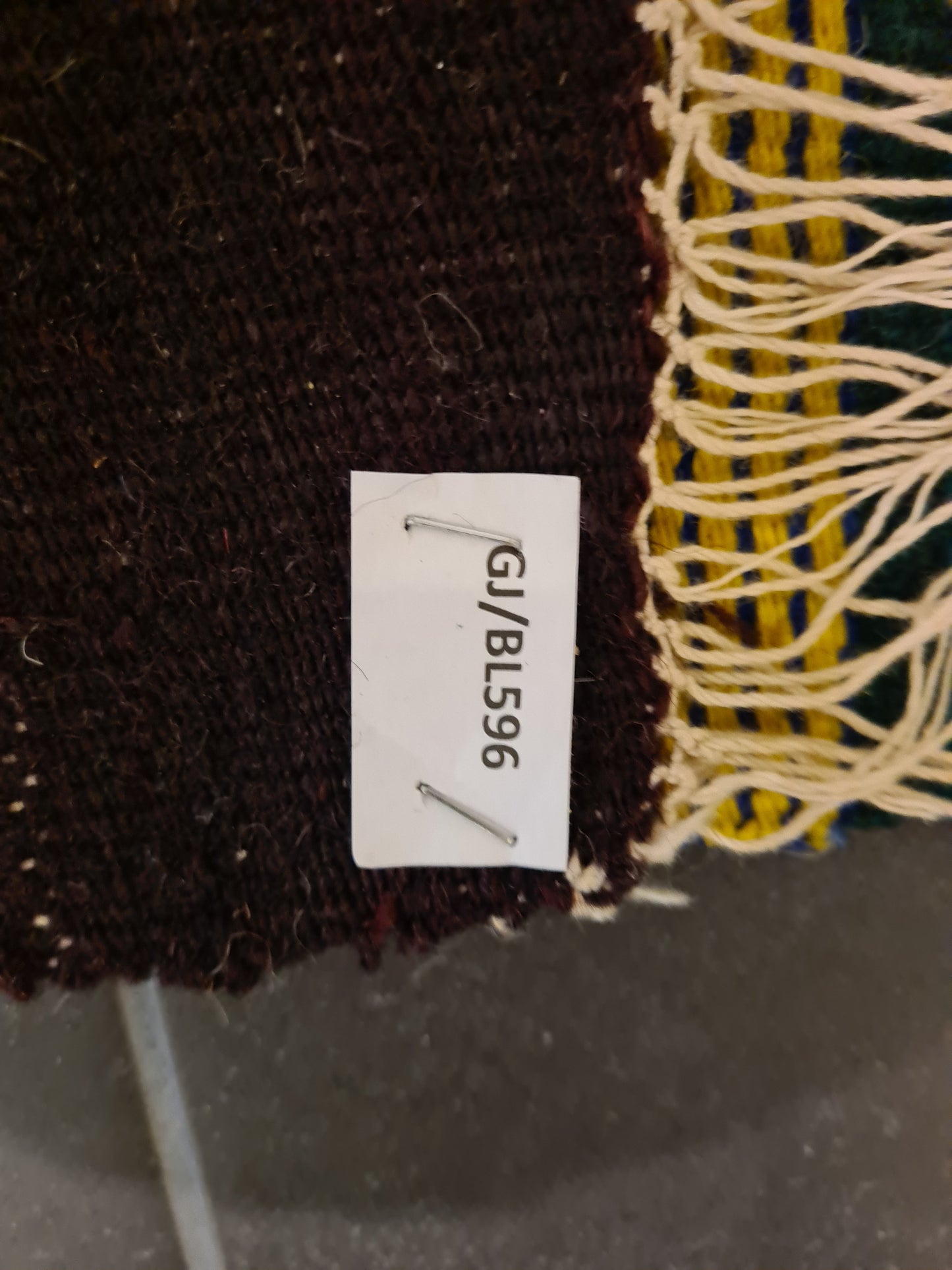 Feiner Handgeknüpfter Kilim Orientteppich Modernes Design 169x64cm