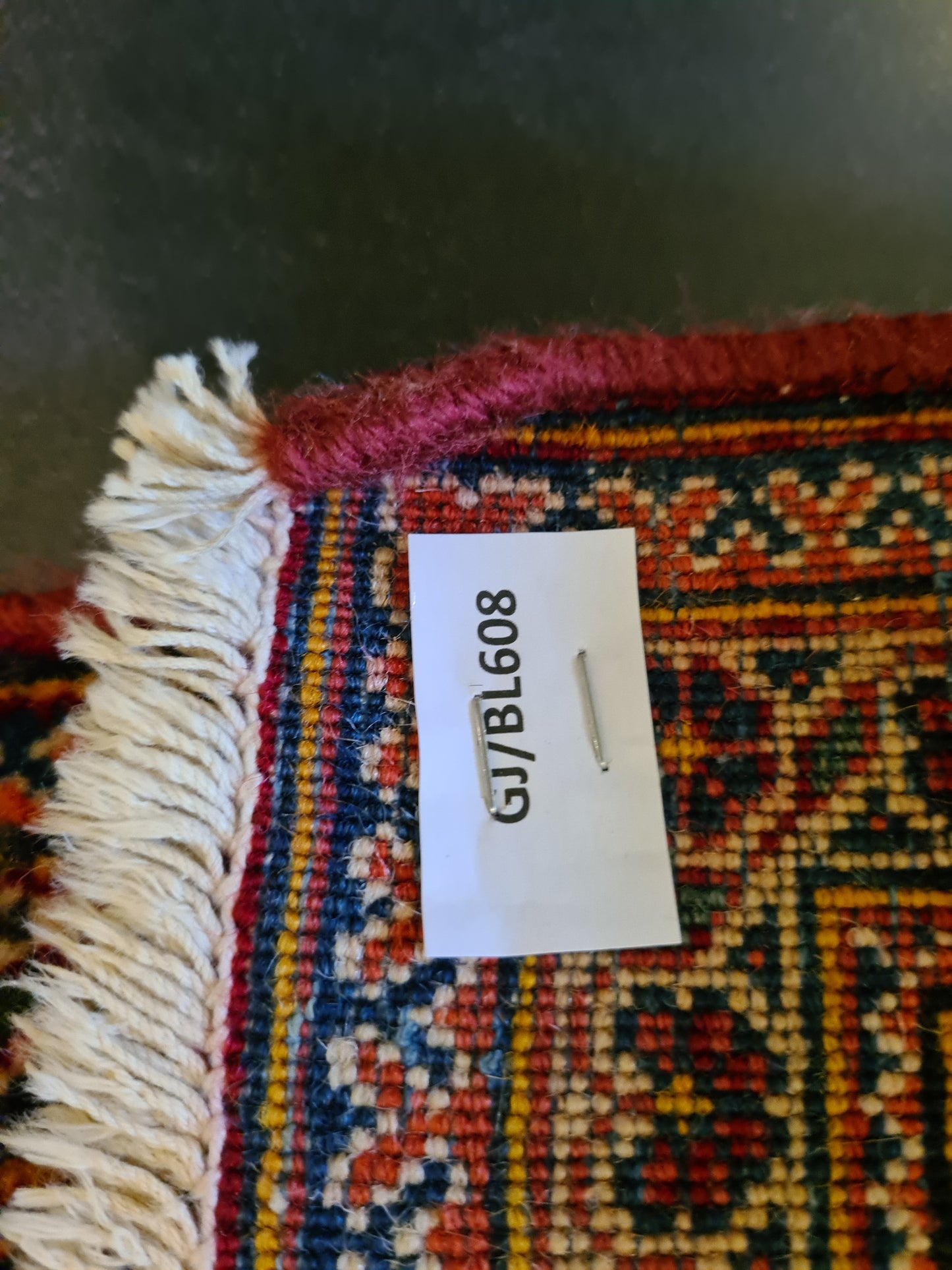 Handgeknüpfter Perser Keshan Orientteppich 220x133cm