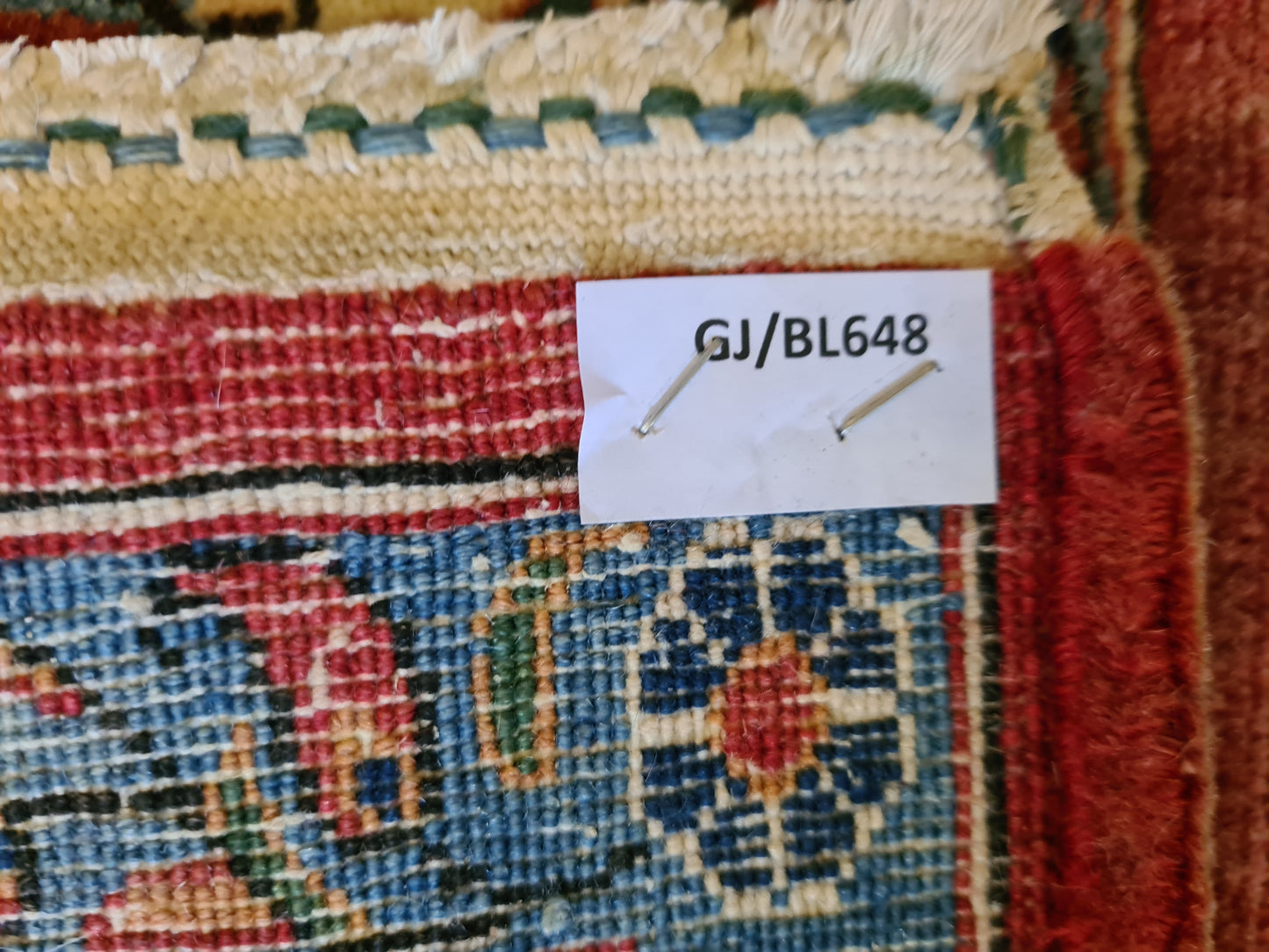 Antiker Persischer Ghoum Teppich Prachtvoll Handgeknüpftes Meisterwerk 215x129cm