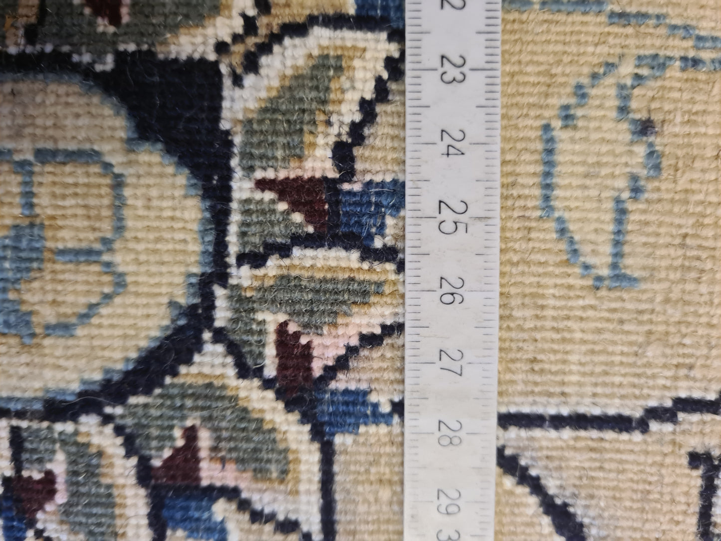 Seltener Prachtvoller Palast Perser Teppich Handgeknüpfter 9LA Nain 398x291cm