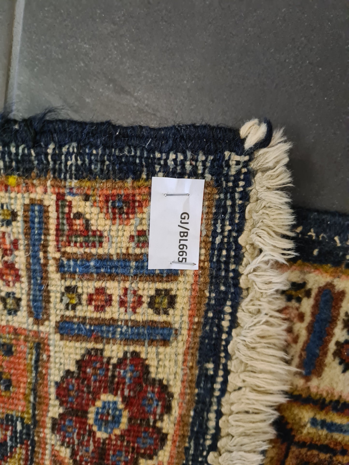 Antiker Königlicher Palastteppich – Handgeknüpfter Mey Mey Keshan 340x233cm