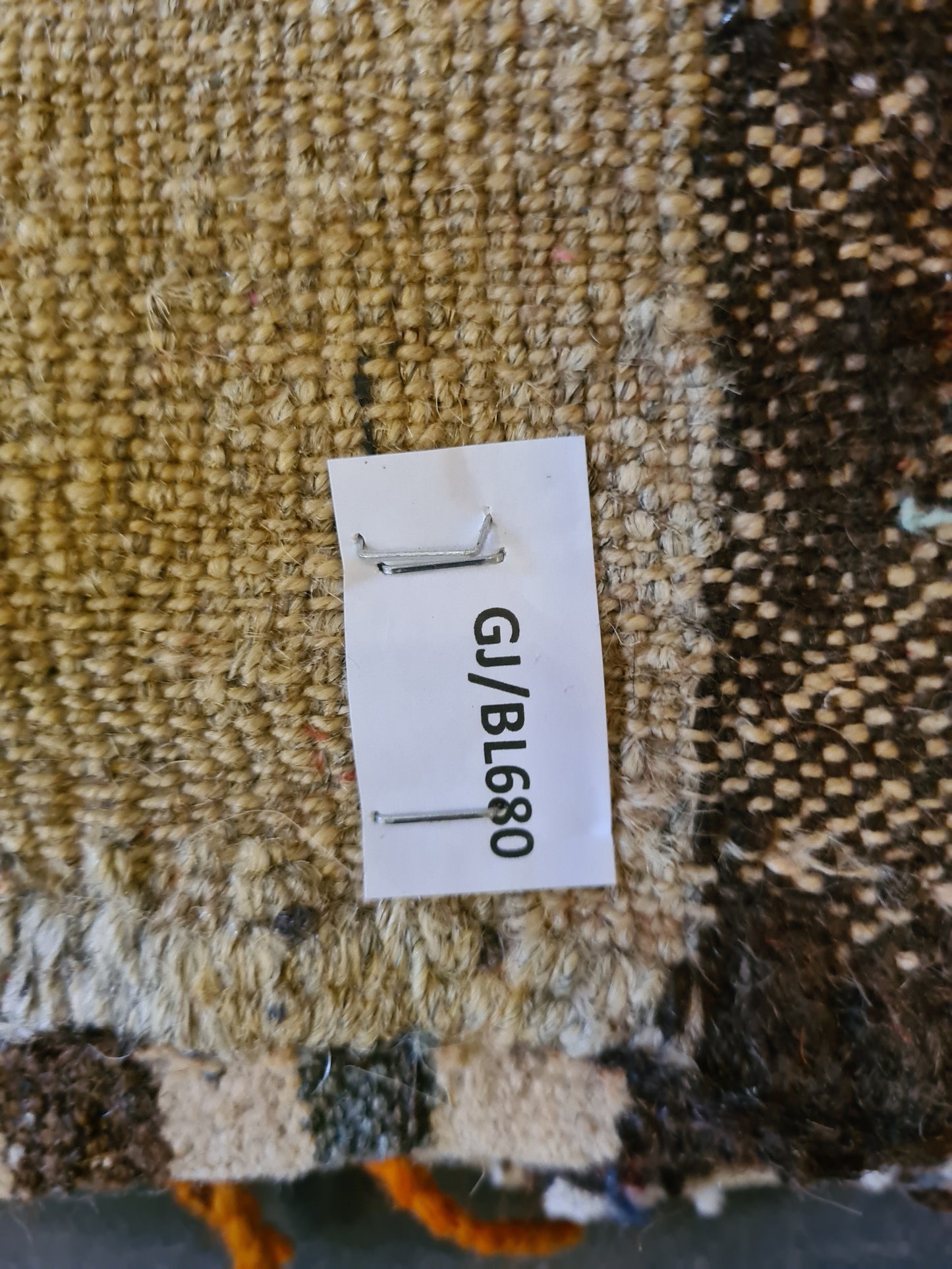 Antiker Feiner Perser Teppich Handgeknüpfte Orientteppich Satteltasche 134x54cm