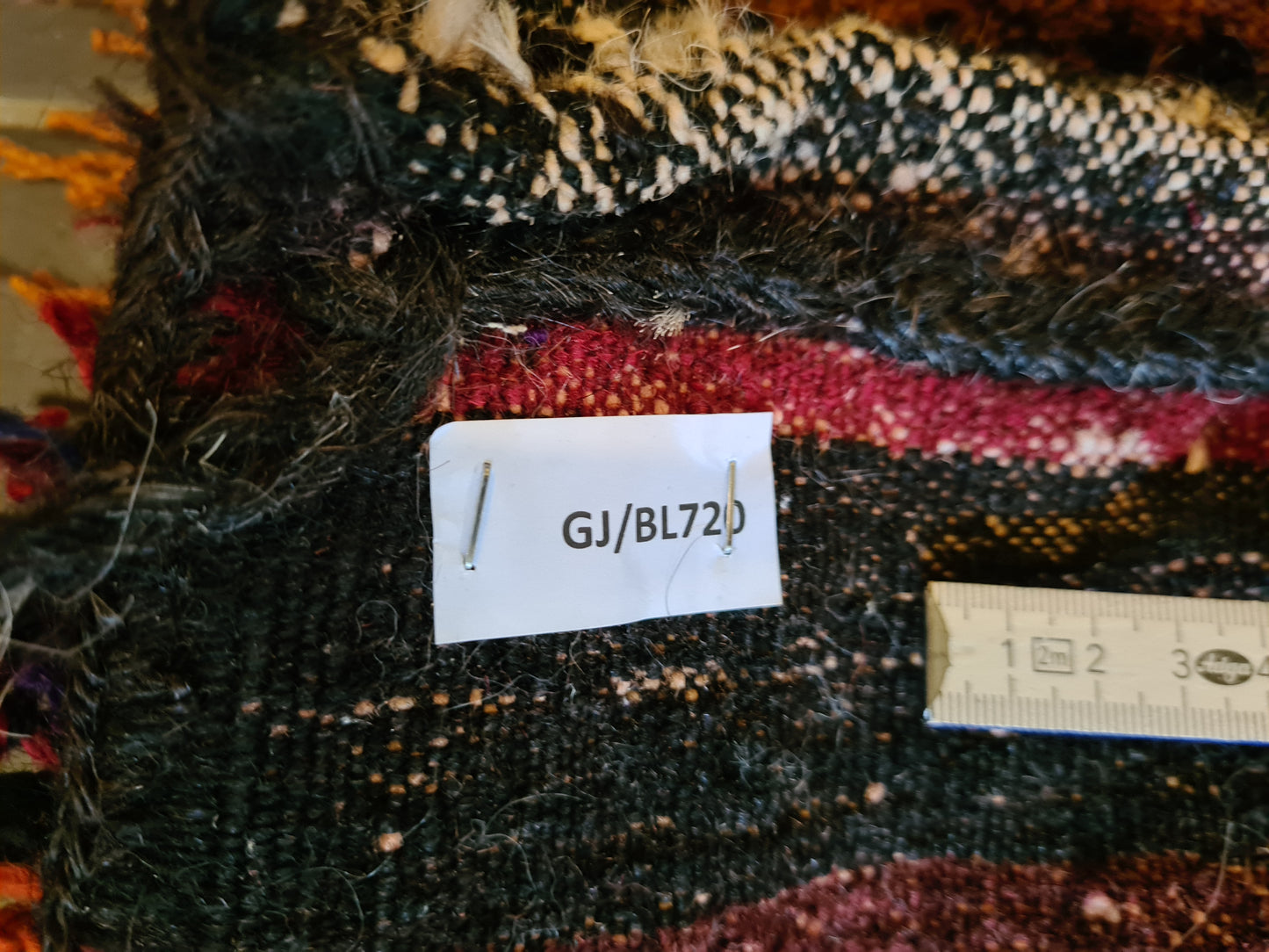 Antiker Orientteppich Handgeknüpftes 42x39cm