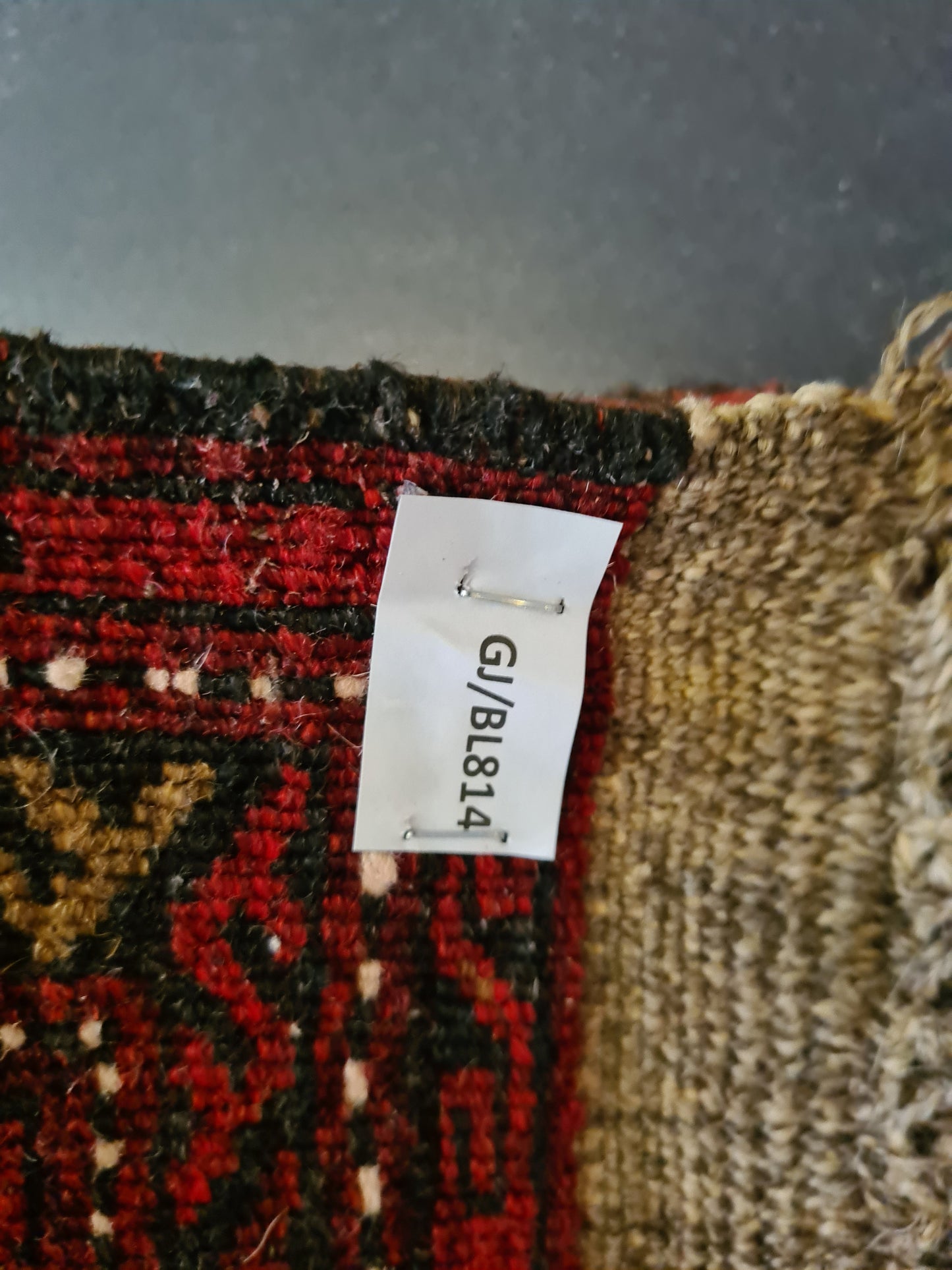 Antiker Handgeknüpfter Perser Teppich Orientteppich Afghan 108x69cm