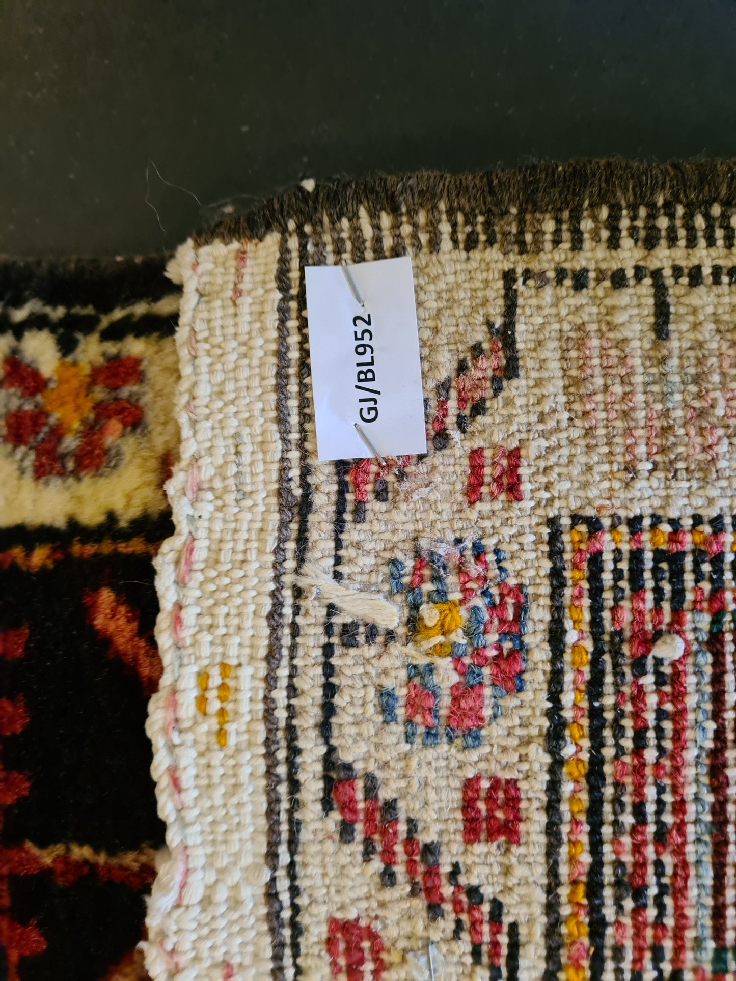 Antiker Handgeknüpfter Sarough Perser Teppich Orientteppich 220x130cm