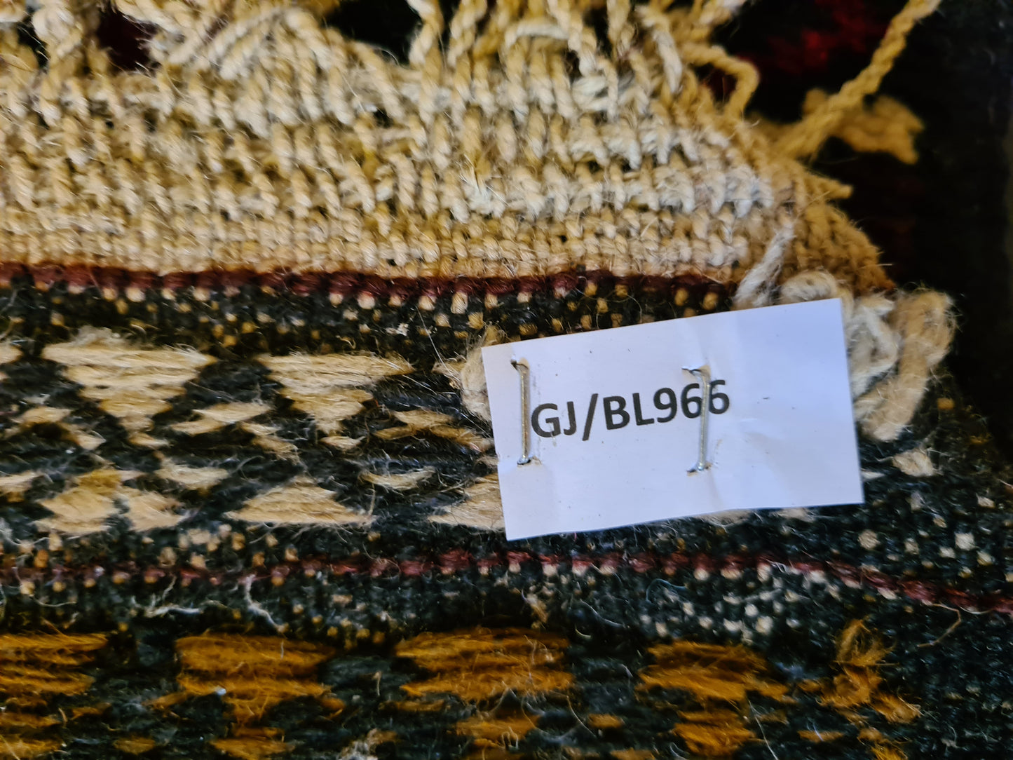 Antiker Handgeknüpfter Perser Teppich Belutsch Orientteppich Sammlerstück 193x72cm