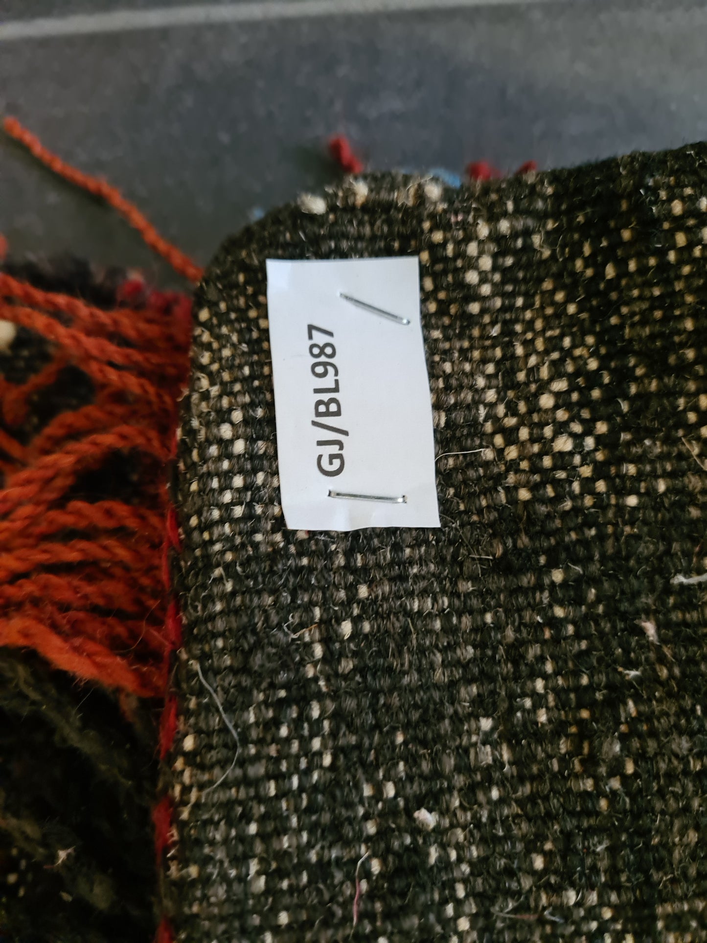 Antiker Handgeknüpfter Perser Teppich Orientteppich Sammlerstück Satteltasche 120x50cm