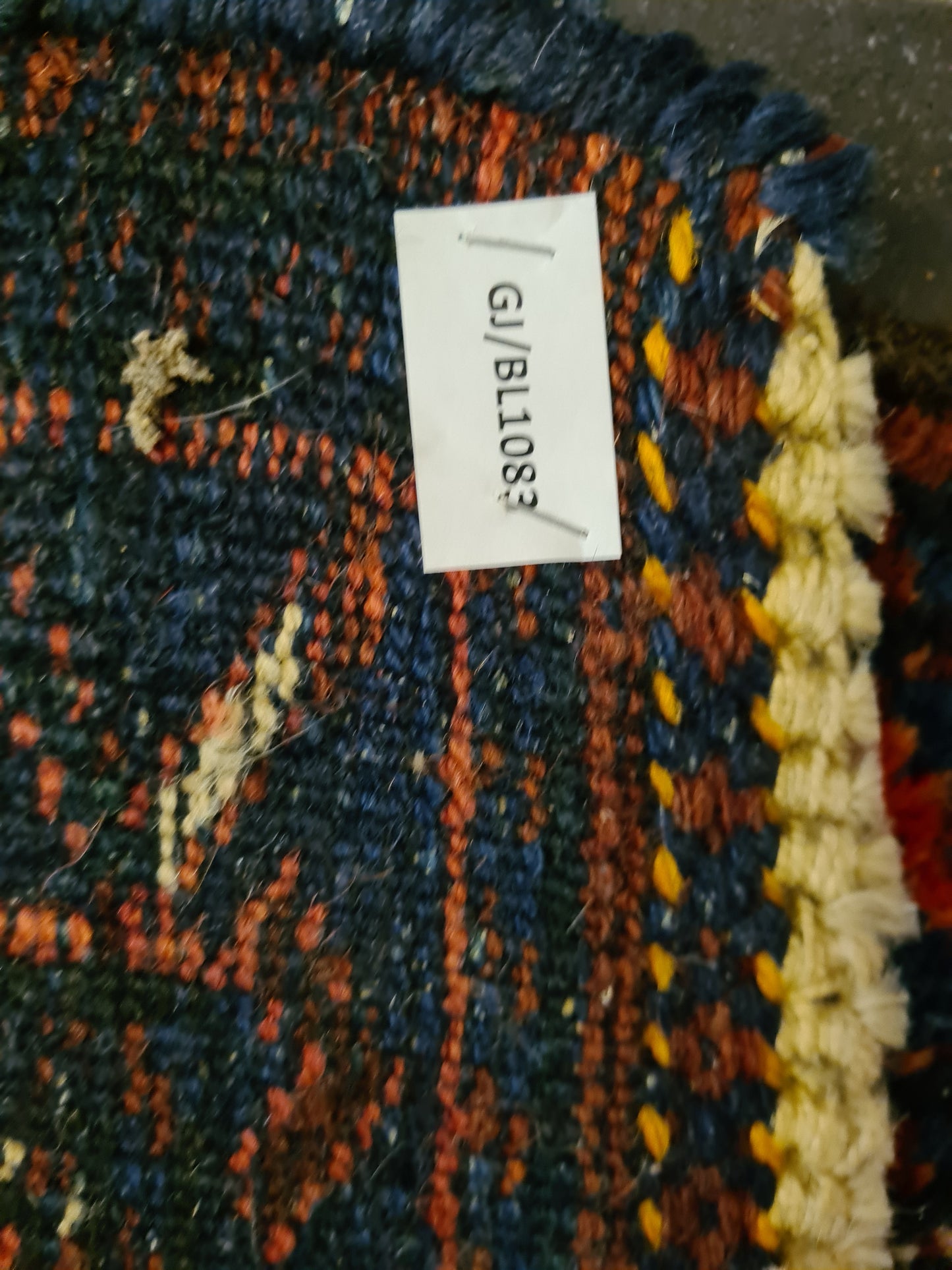 Antiker Handgeknüpfter Perser Teppich Bidjar Orientteppich 301x11cm