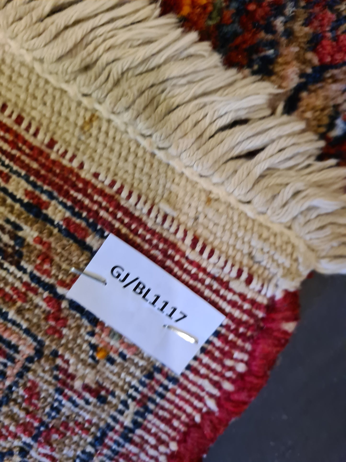 Antiker Handgeknüpfter Perser Teppich Orientteppich Malaya 334x132cm