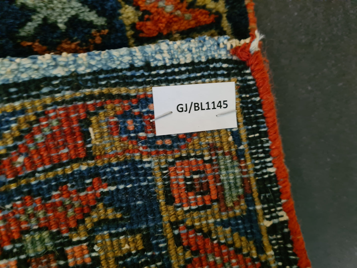 Antiker Feiner Handgeknüpfter Perser Teppich Heris Orientteppich 204x162cm