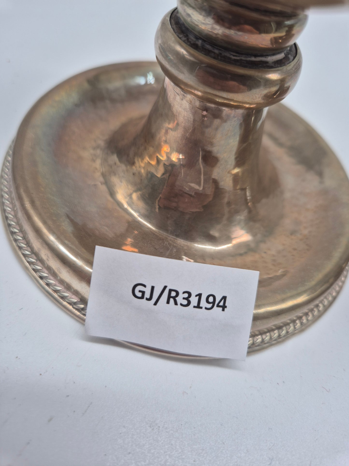 925er Sterling Silber Zwei Kerzenhalter Britische Meisterschmiede 570g