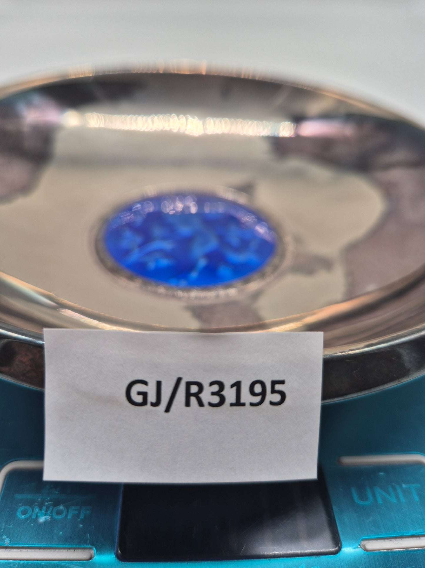 830er Silber Art Deco Schale Zierteller Europäische Meistermarke (XX)