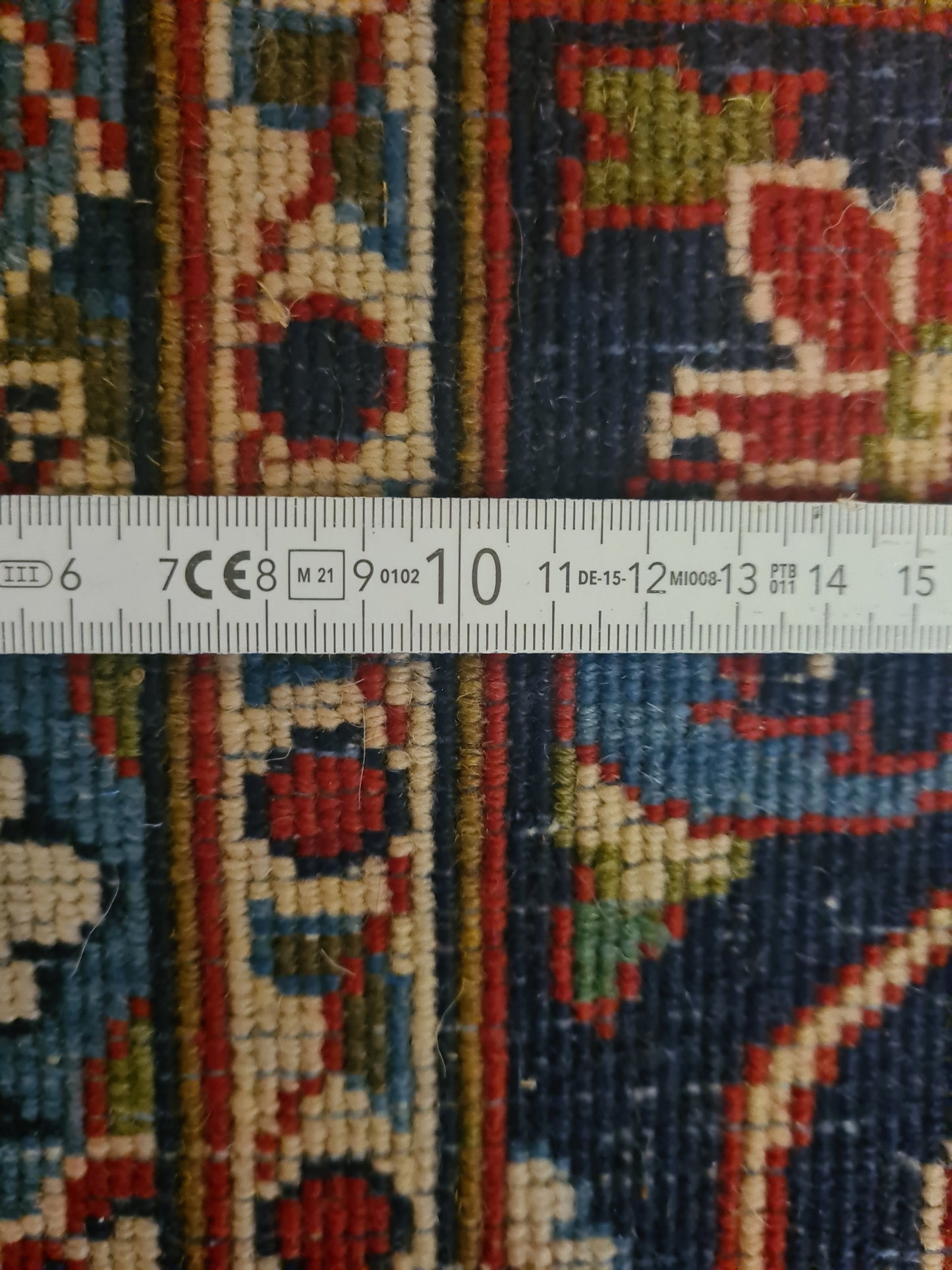 Perserteppich Orientteppich Keshan Handgeknüpfter Teppich 343x250