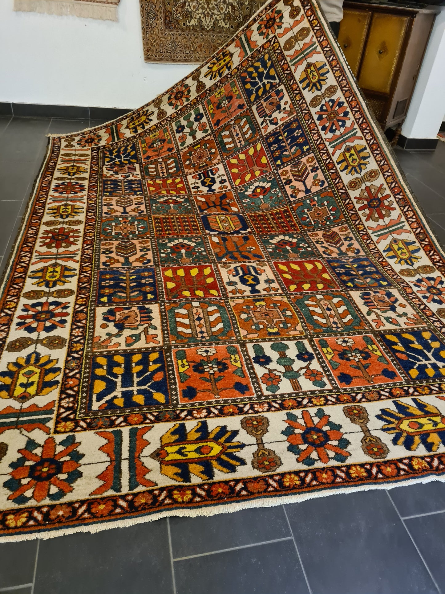 Perserteppich Orientteppich Handgeknüpfter Bachtiar 310x210cm