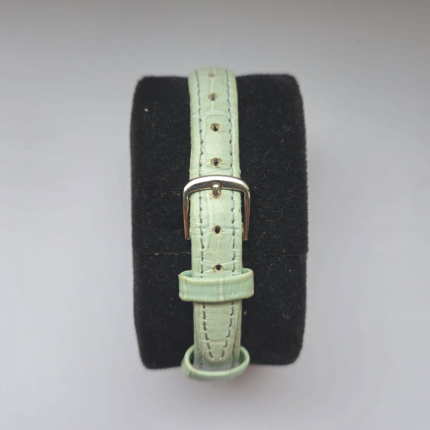 Tom Tailor Damenuhr mit silbernem Gehäuse und hellblauem Zifferblatt